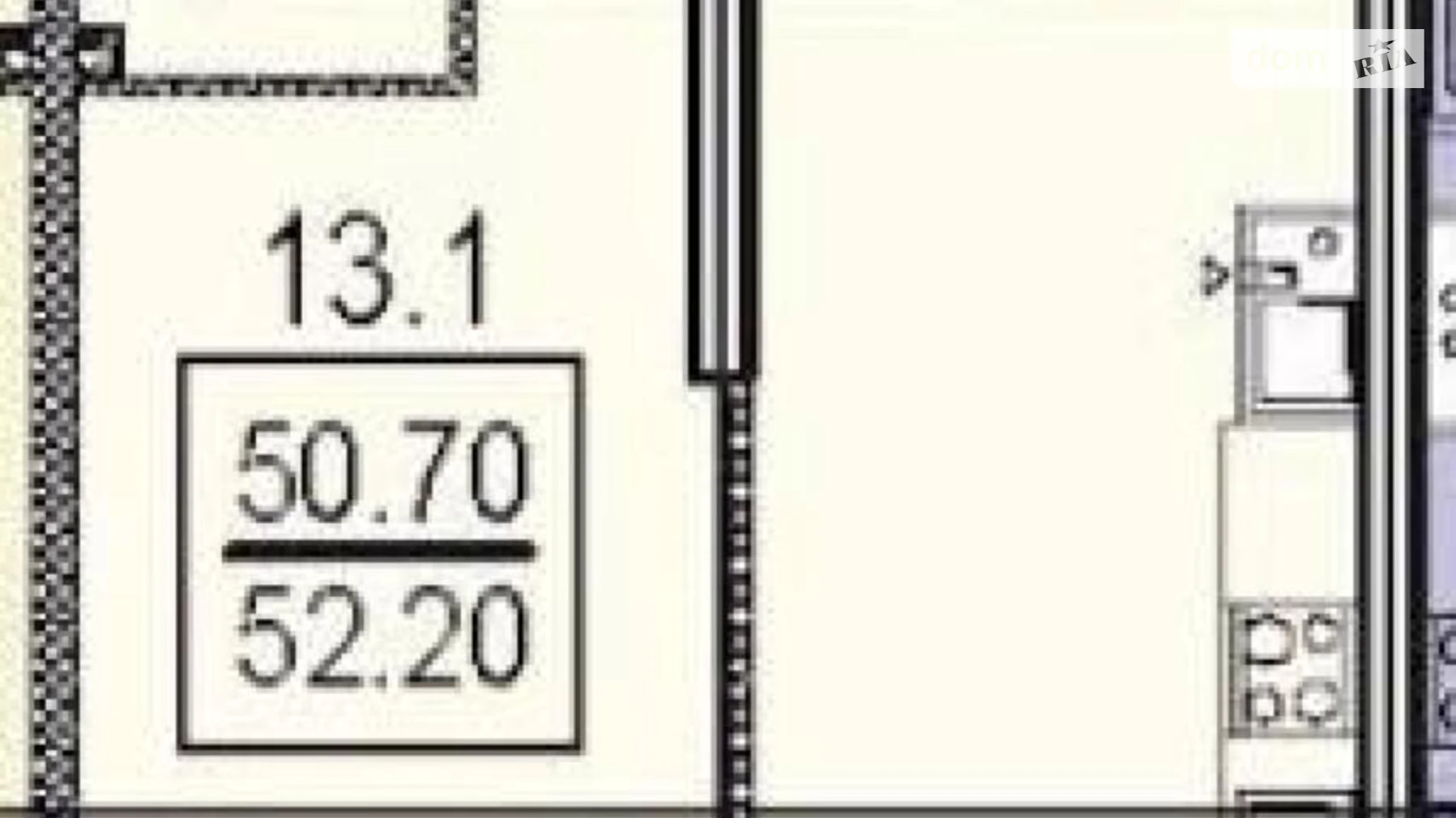 Продается 1-комнатная квартира 52 кв. м в Одессе, ул. Дача Ковалевского, 5 - фото 5