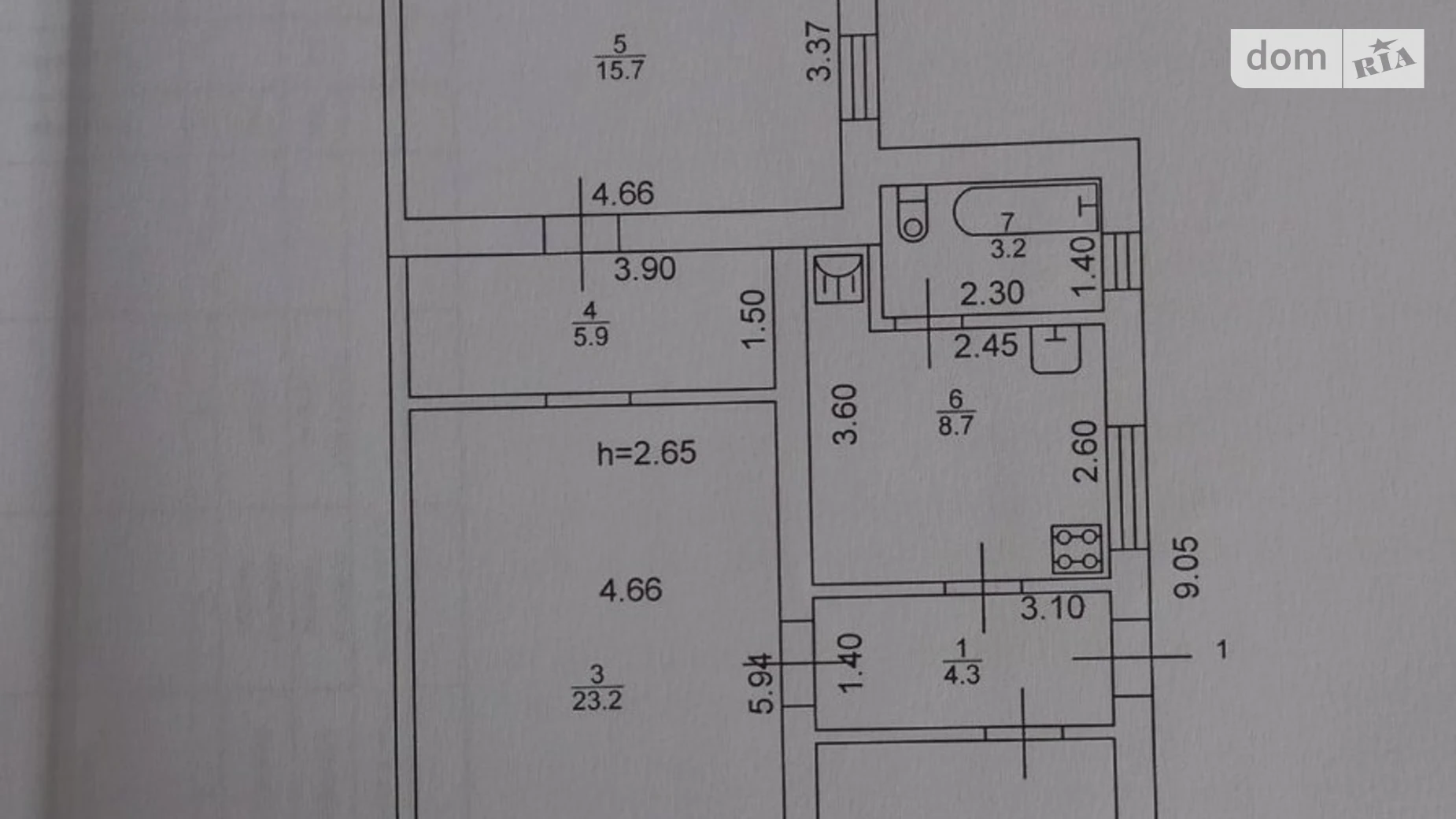 Продается часть дома 68 кв. м с мансардой, цена: 59500 $ - фото 5
