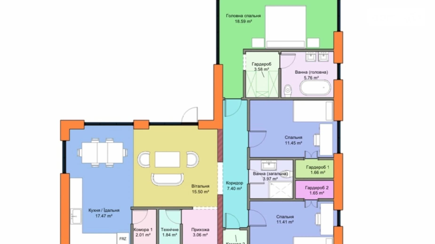 Продается одноэтажный дом 112 кв. м с верандой, цена: 93000 $ - фото 2