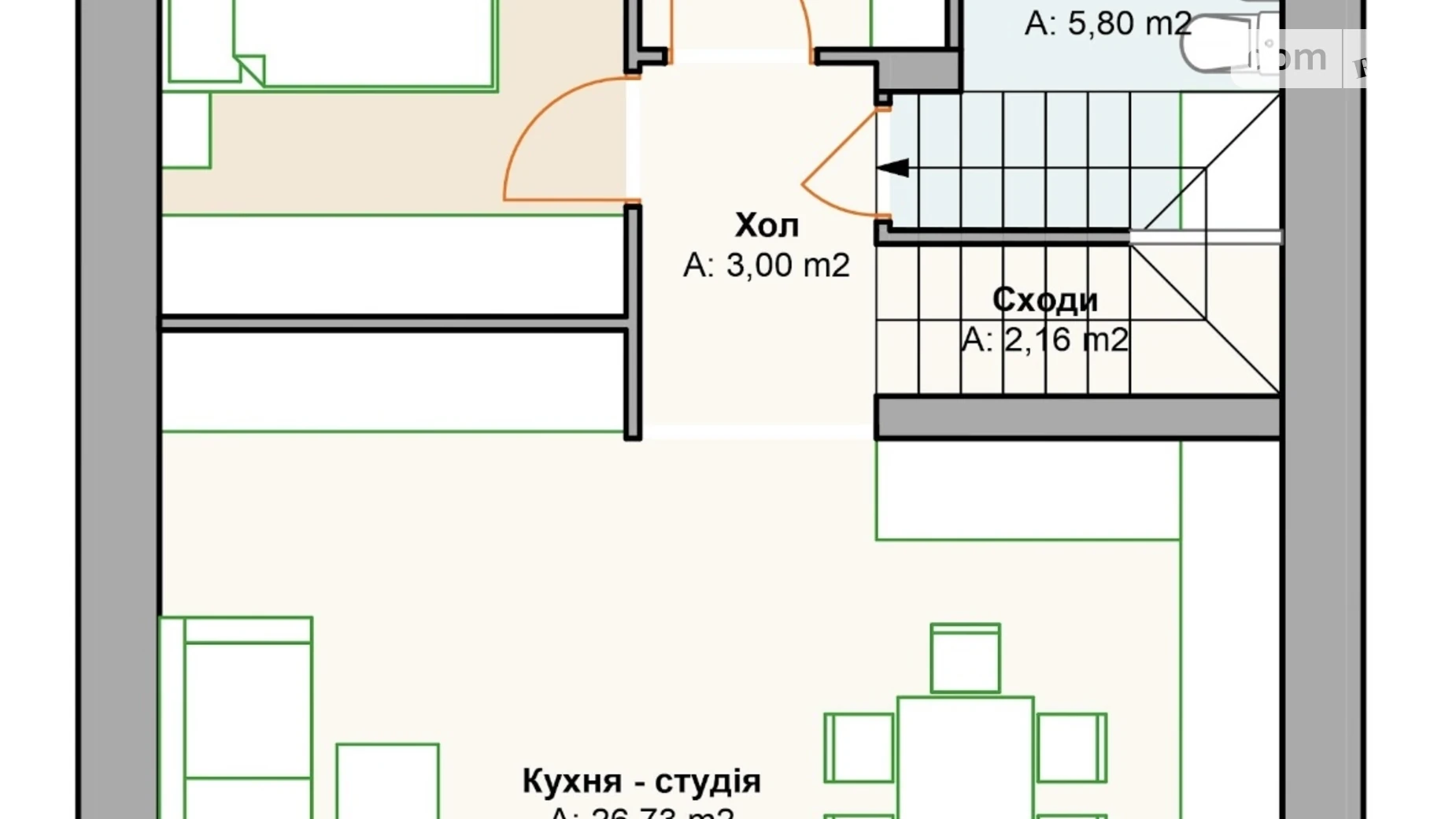 ул. 11-я линия Ирпень ЖК Garden Residence, цена: 69000 $ - фото 3