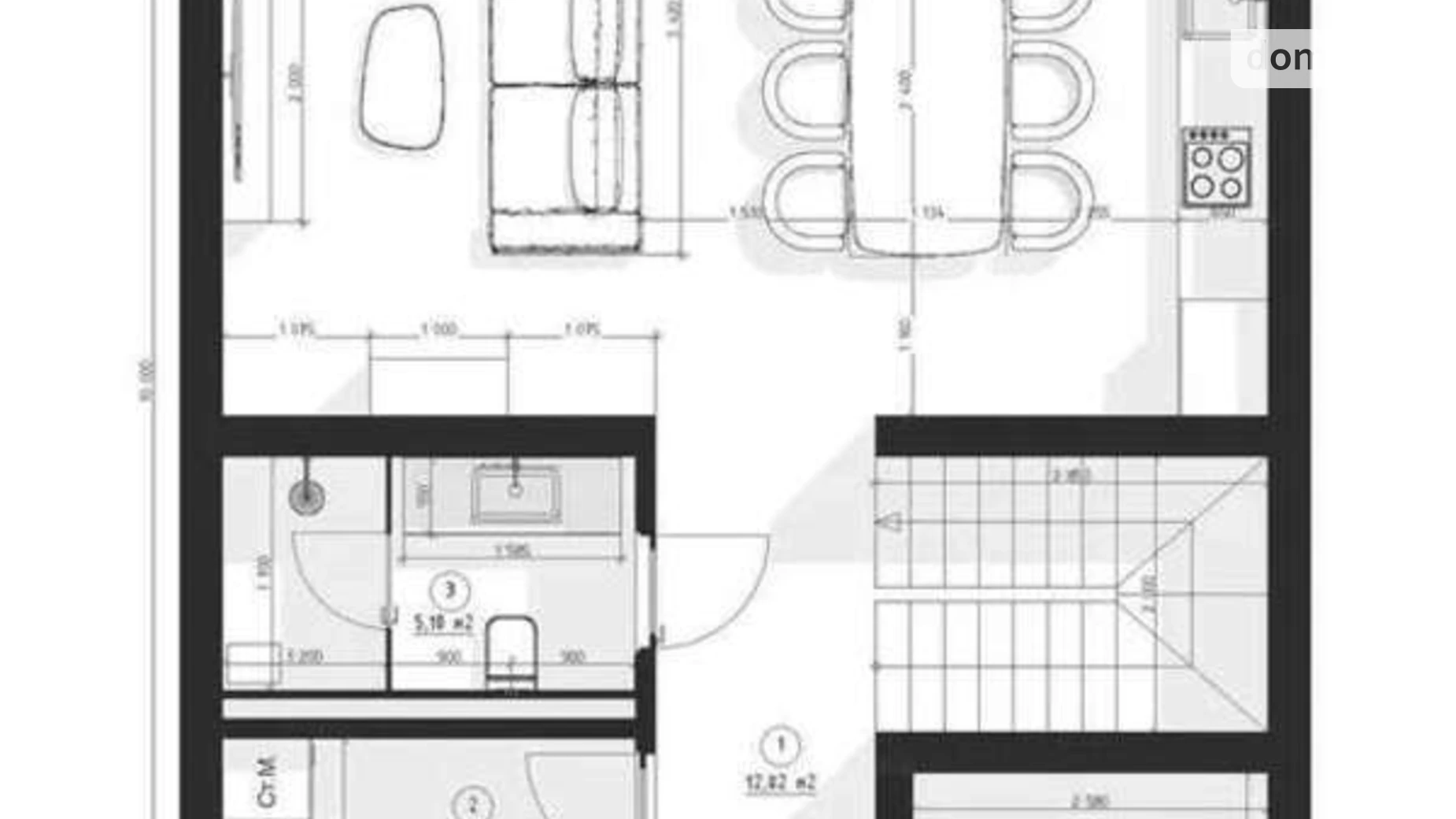 Продается дом на 2 этажа 136 кв. м с садом, цена: 85000 $ - фото 5