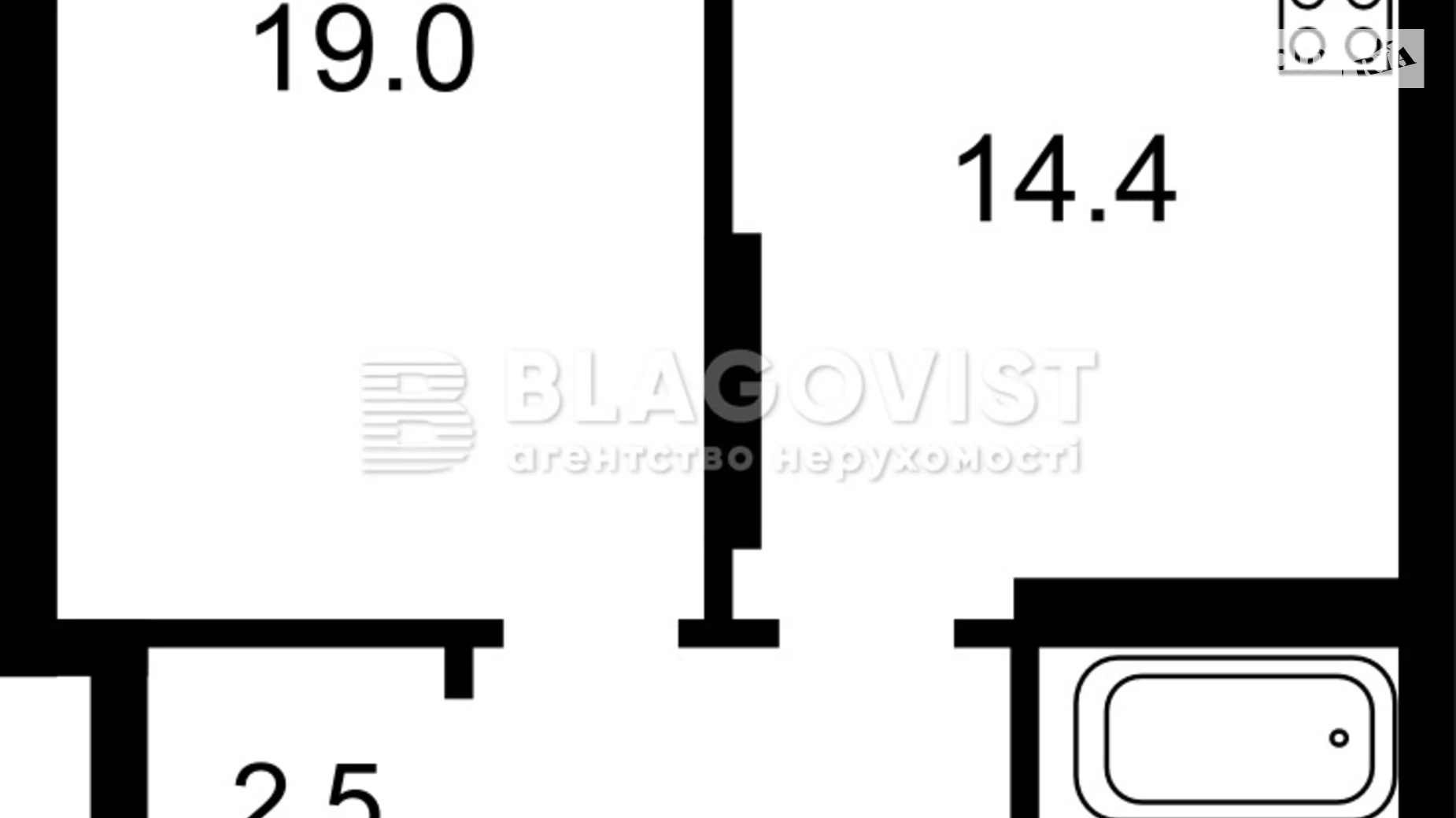 Продается 1-комнатная квартира 54 кв. м в Киеве, цена: 200000 $ - фото 3