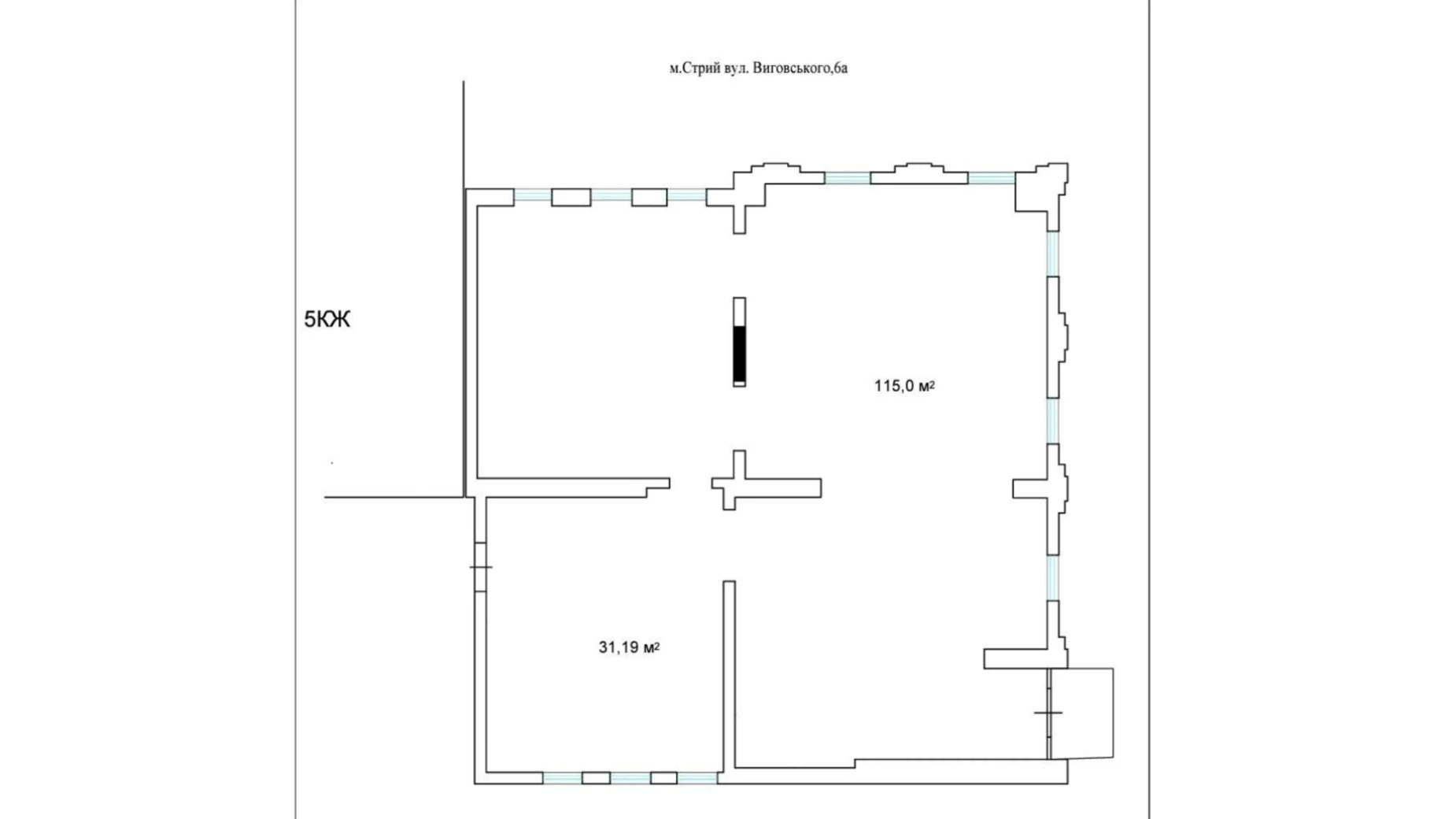 Продается помещения свободного назначения 149.4 кв. м в 1-этажном здании, цена: 4820356 грн - фото 2