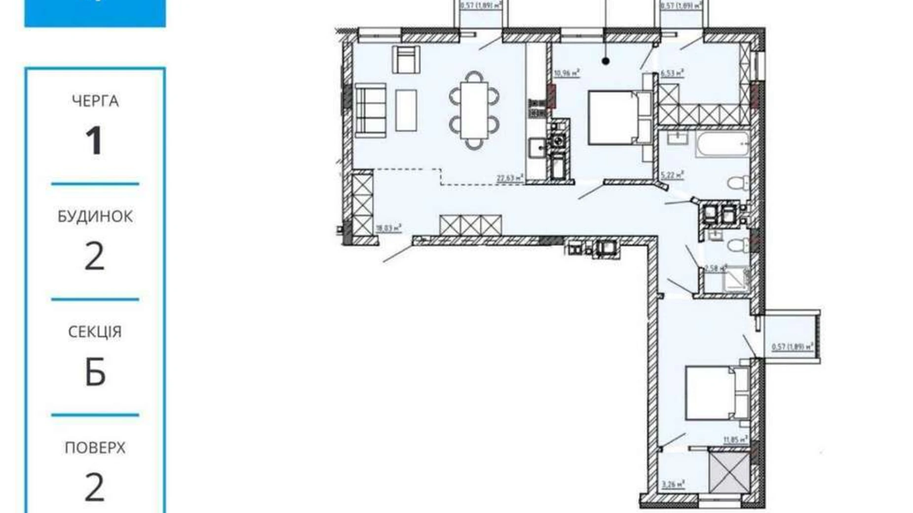 Продается 3-комнатная квартира 83 кв. м в Львове, цена: 78600 $ - фото 4