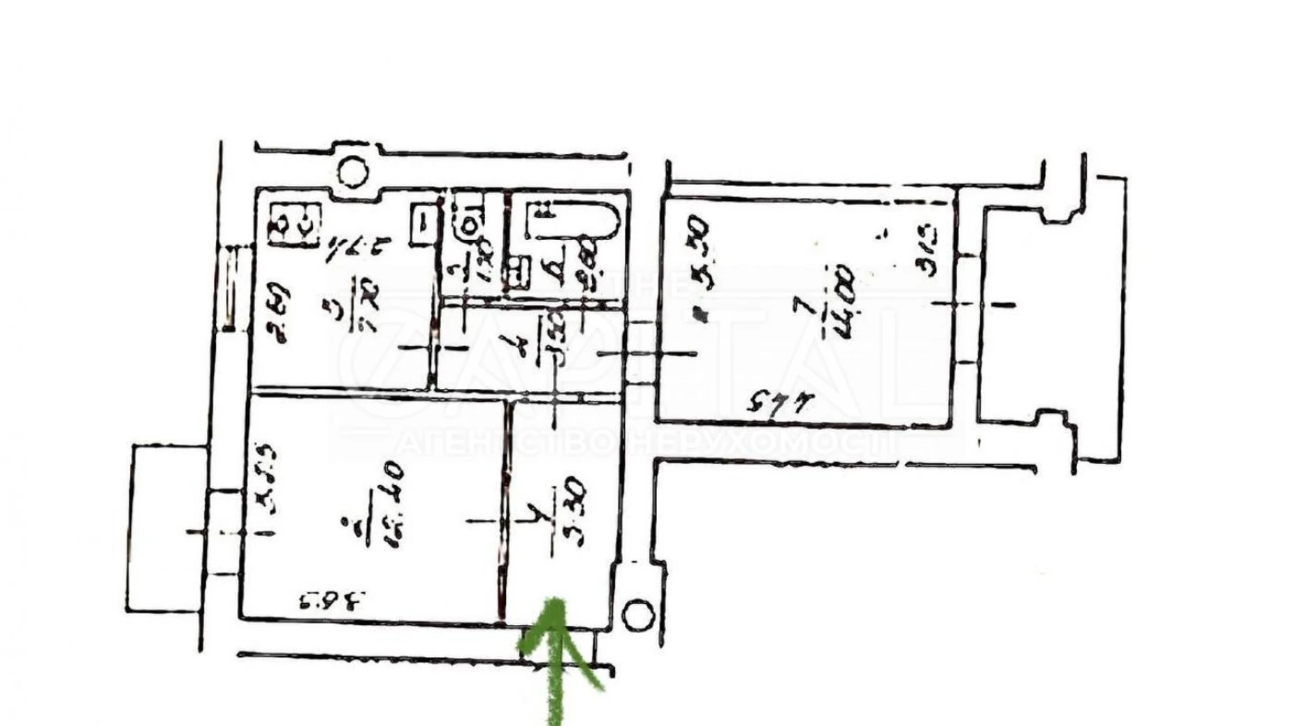 Продается 2-комнатная квартира 50.9 кв. м в Киеве, цена: 117000 $ - фото 5