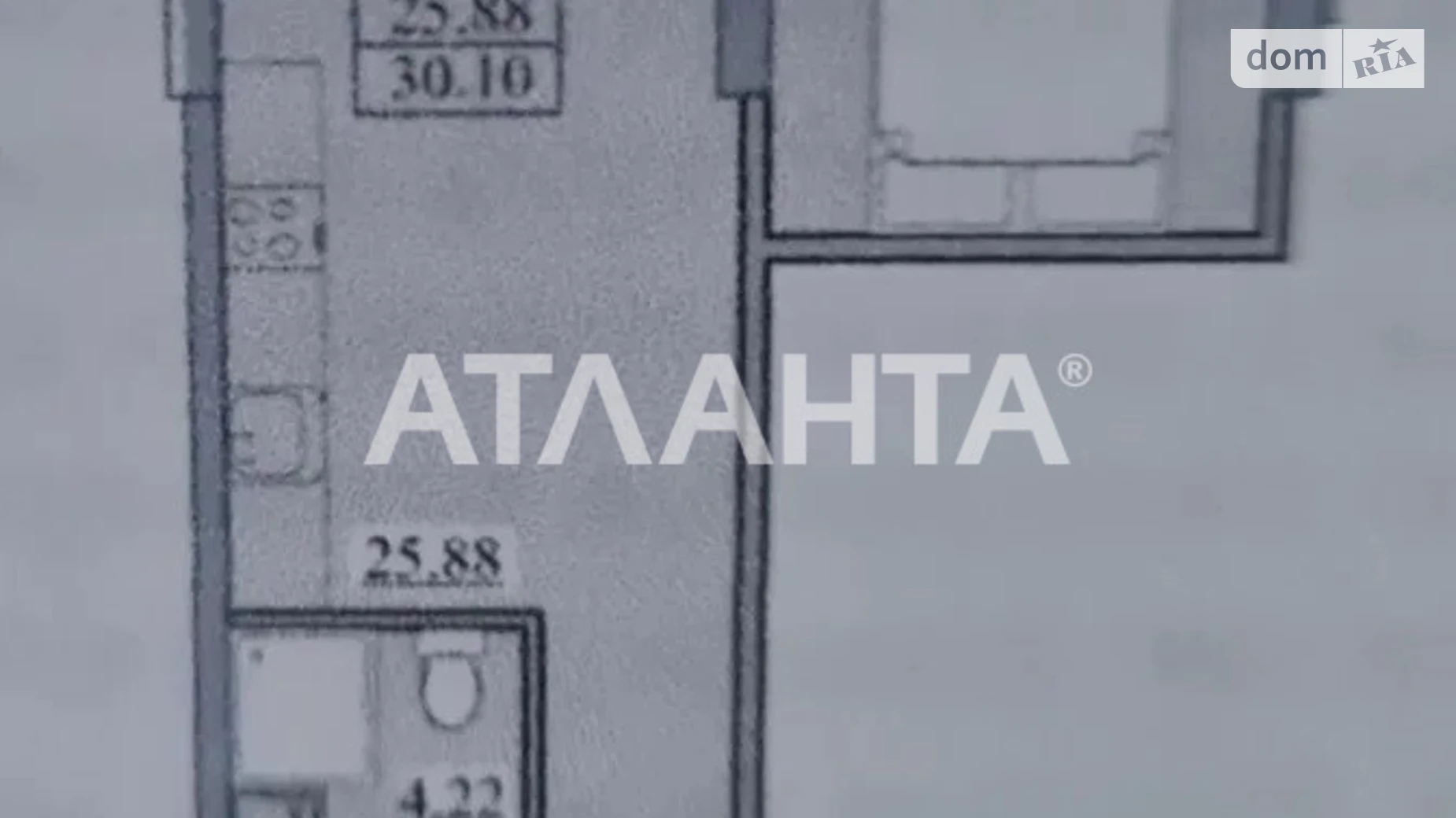 Продается 1-комнатная квартира 31 кв. м в Одессе, пер. Ванный - фото 2