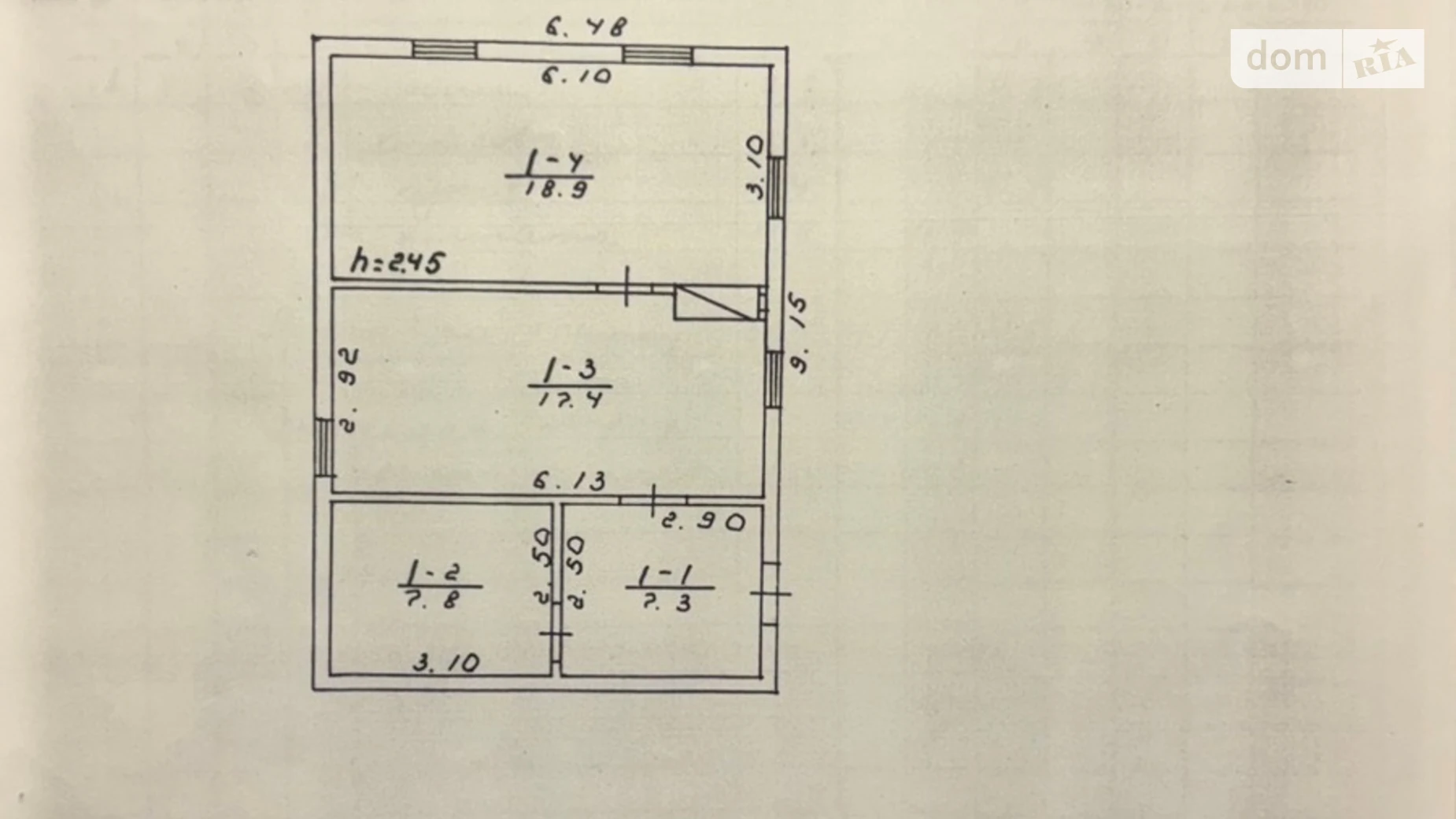 Продается одноэтажный дом 51.4 кв. м с террасой, цена: 12500 $ - фото 3
