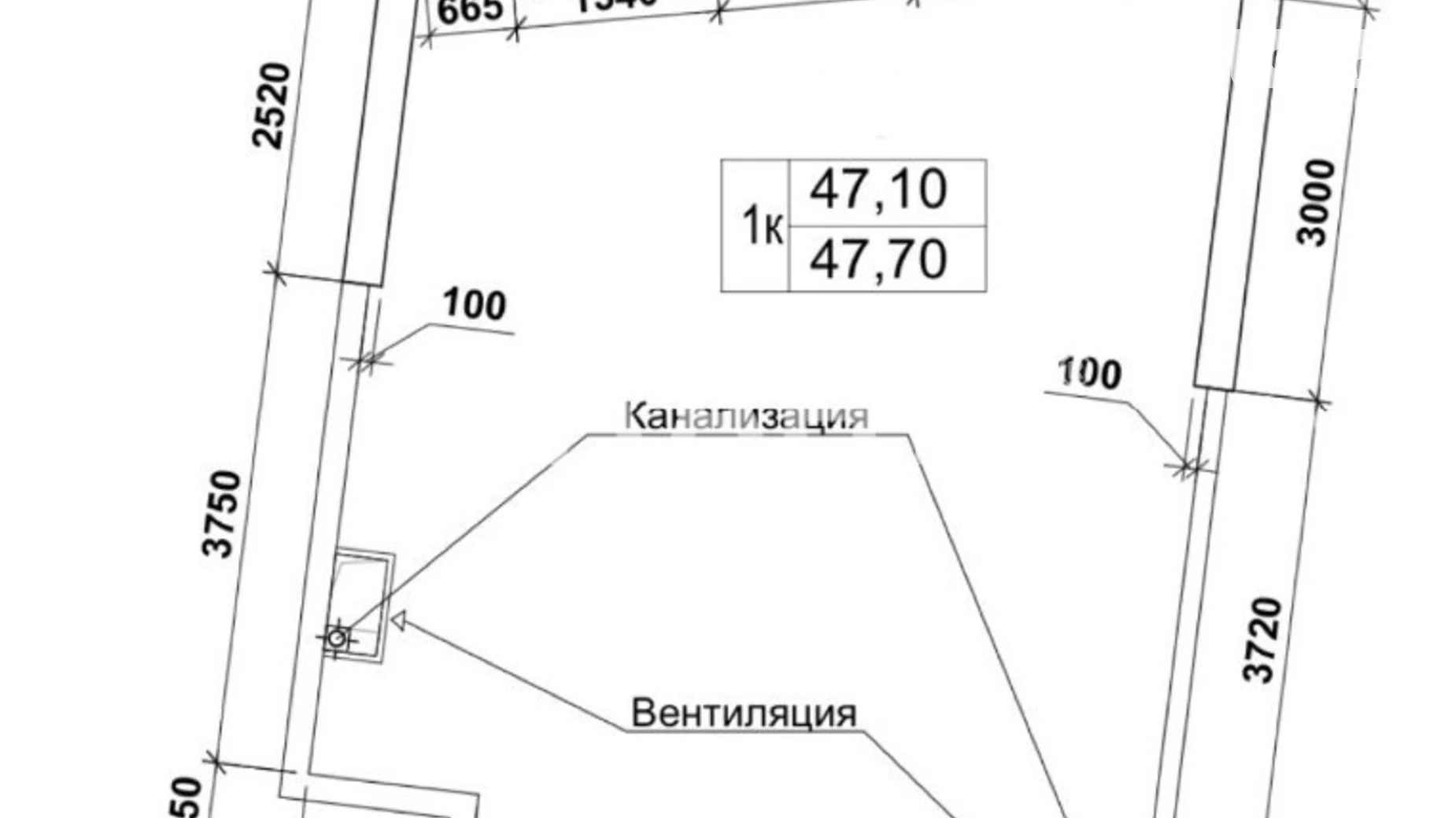 Продается 1-комнатная квартира 47.7 кв. м в Одессе, ул. Чубаевская - фото 5