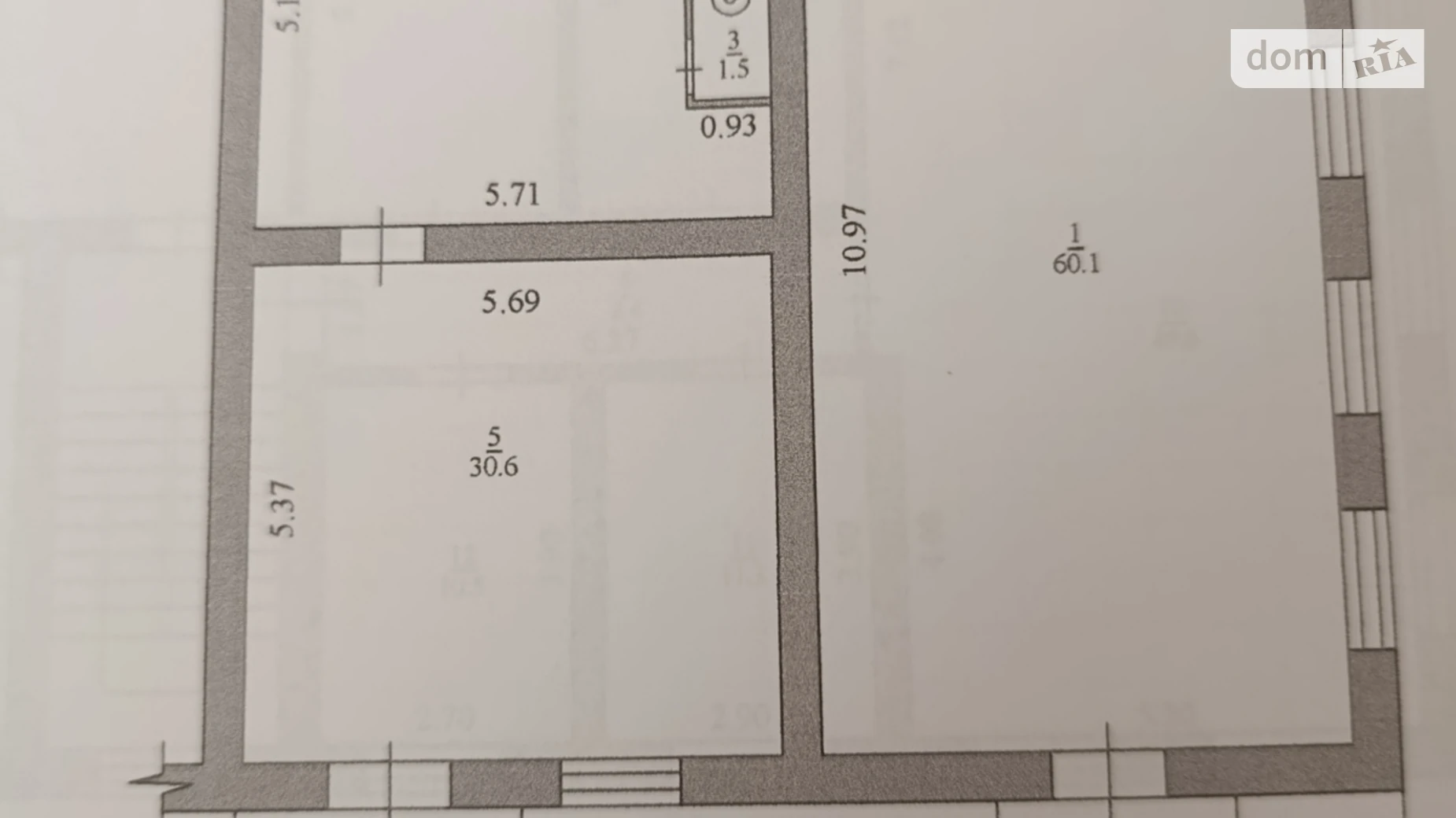Сдается в аренду помещения свободного назначения 57.9 кв. м в 2-этажном здании, цена: 19500 грн - фото 5