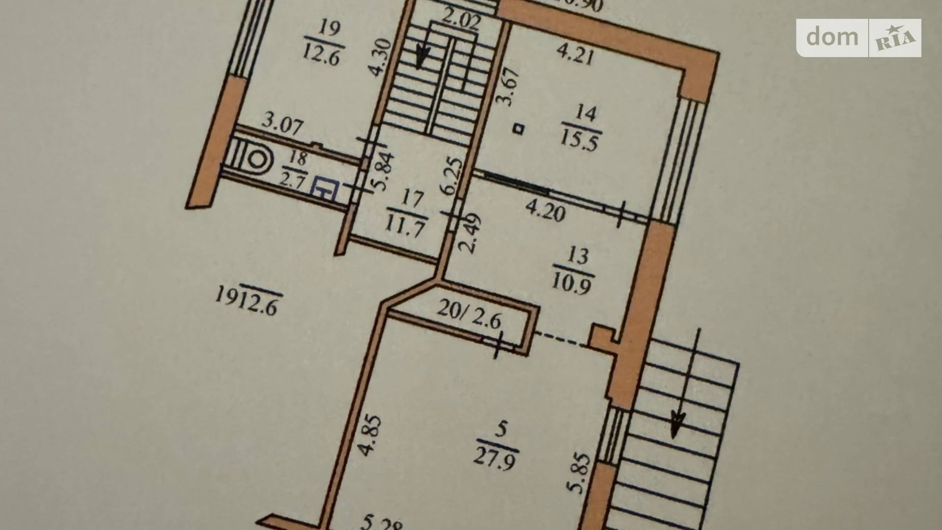 Сдается в аренду помещения свободного назначения 115 кв. м в 3-этажном здании, цена: 55000 грн - фото 2