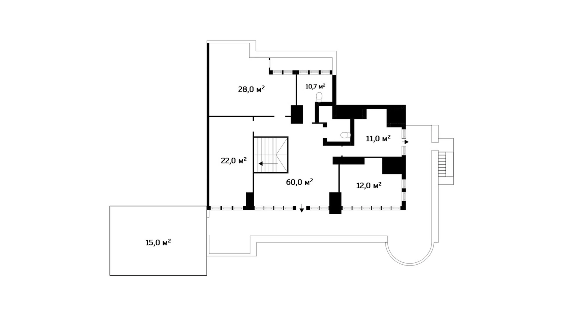 Продается офис 400 кв. м в бизнес-центре, цена: 1060000 $ - фото 5