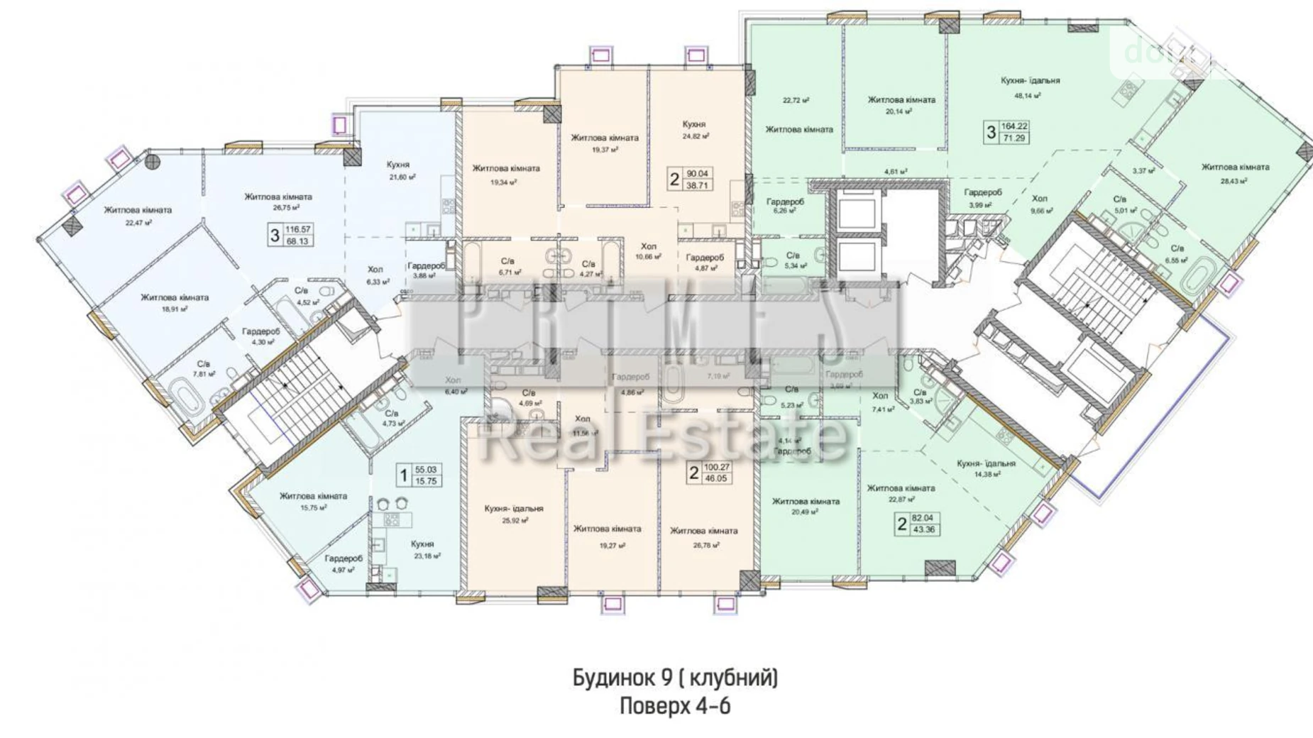 Продается 3-комнатная квартира 90 кв. м в Киеве, ул. Андрея Верхогляда(Драгомирова), 1-20А - фото 2