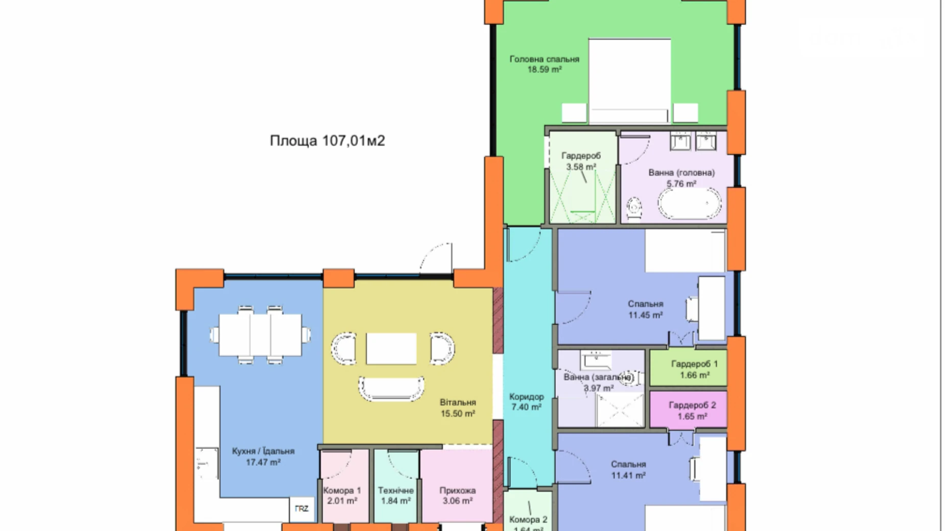 Продається одноповерховий будинок 112 кв. м з гаражем, цена: 93000 $ - фото 4