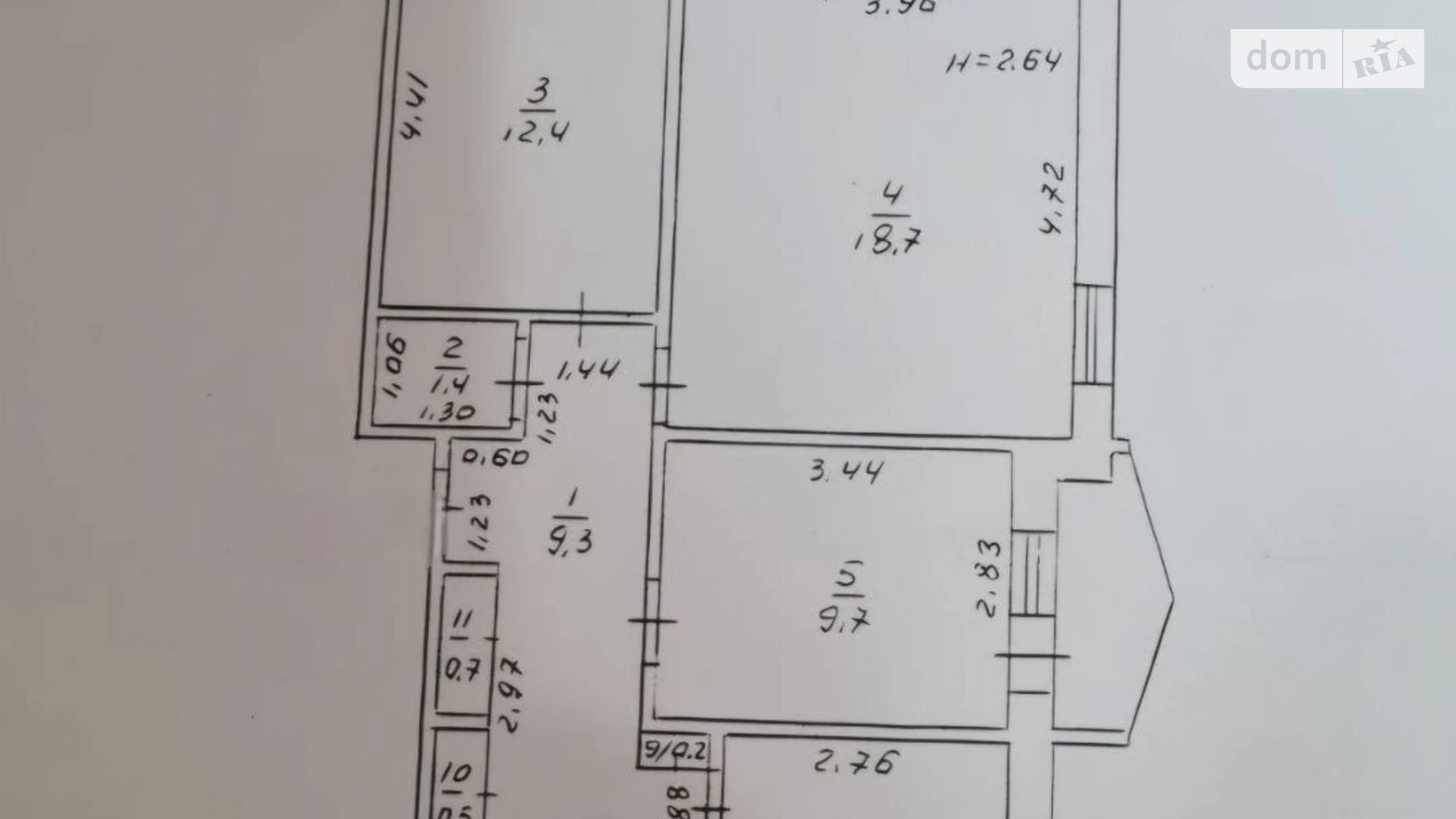 Продається 3-кімнатна квартира 70.6 кв. м у Одесі, вул. Палія Семена - фото 2