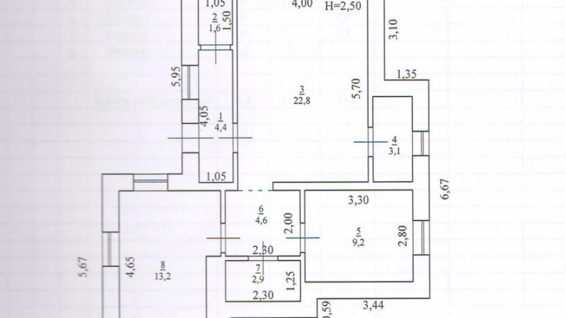 Продается часть дома 61.8 кв. м с верандой, цена: 62000 $ - фото 3