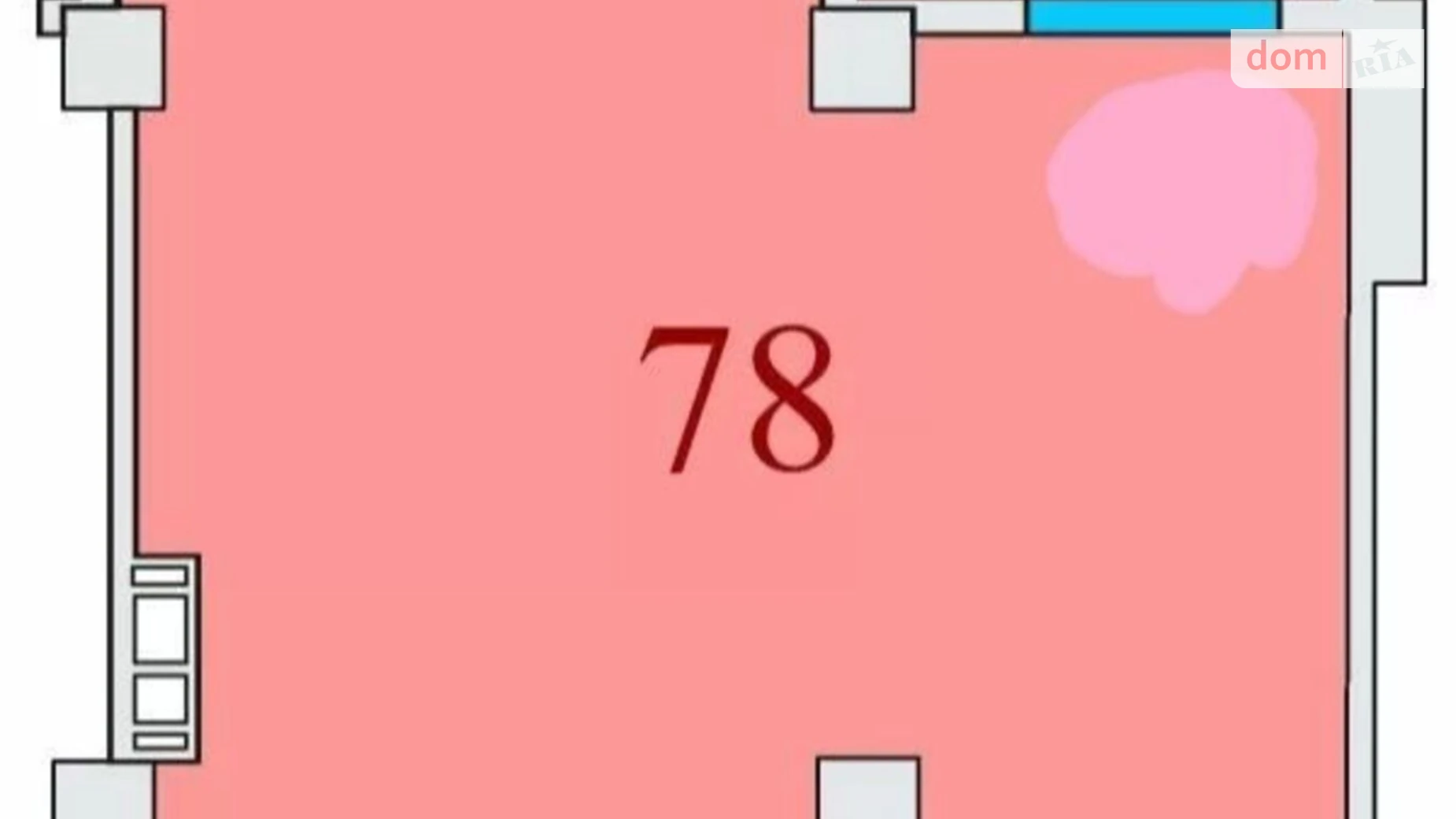 Продается 3-комнатная квартира 77.4 кв. м в Днепре, ул. Степана Бандеры(Шмидта), 15 - фото 4