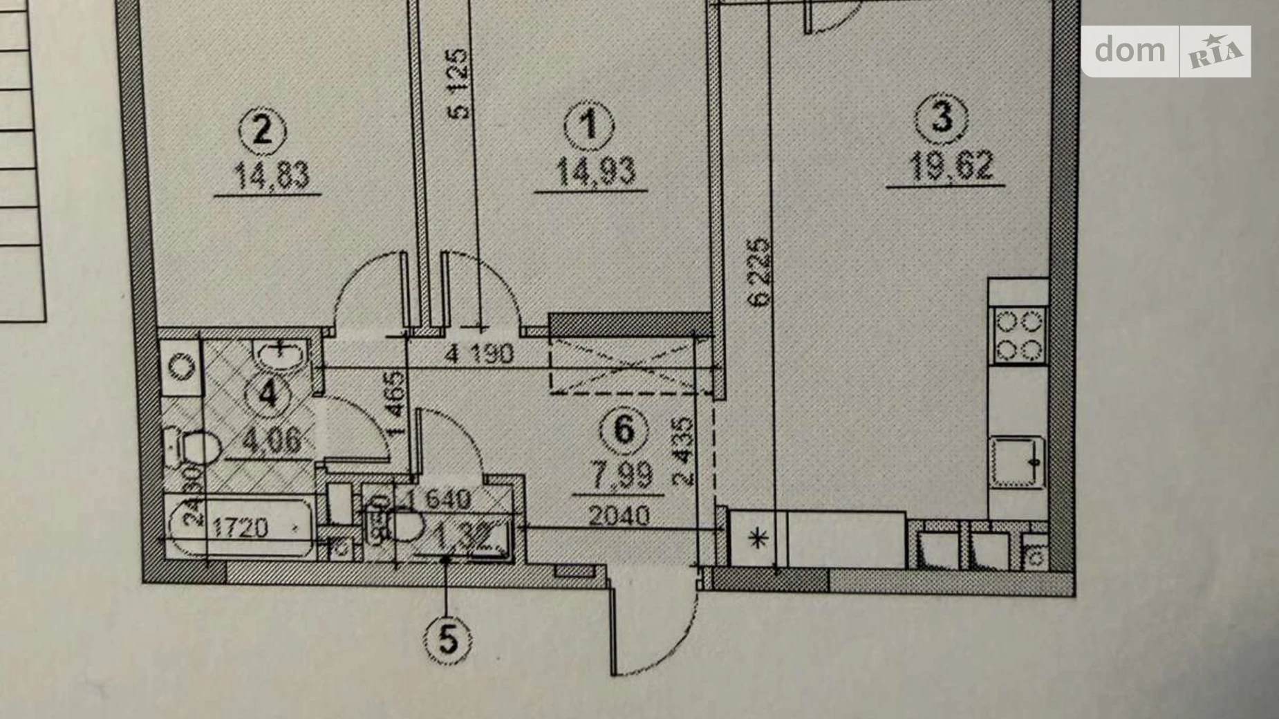Продается 2-комнатная квартира 68 кв. м в Киеве, ул. Евгения Сверстюка, 6Д - фото 3