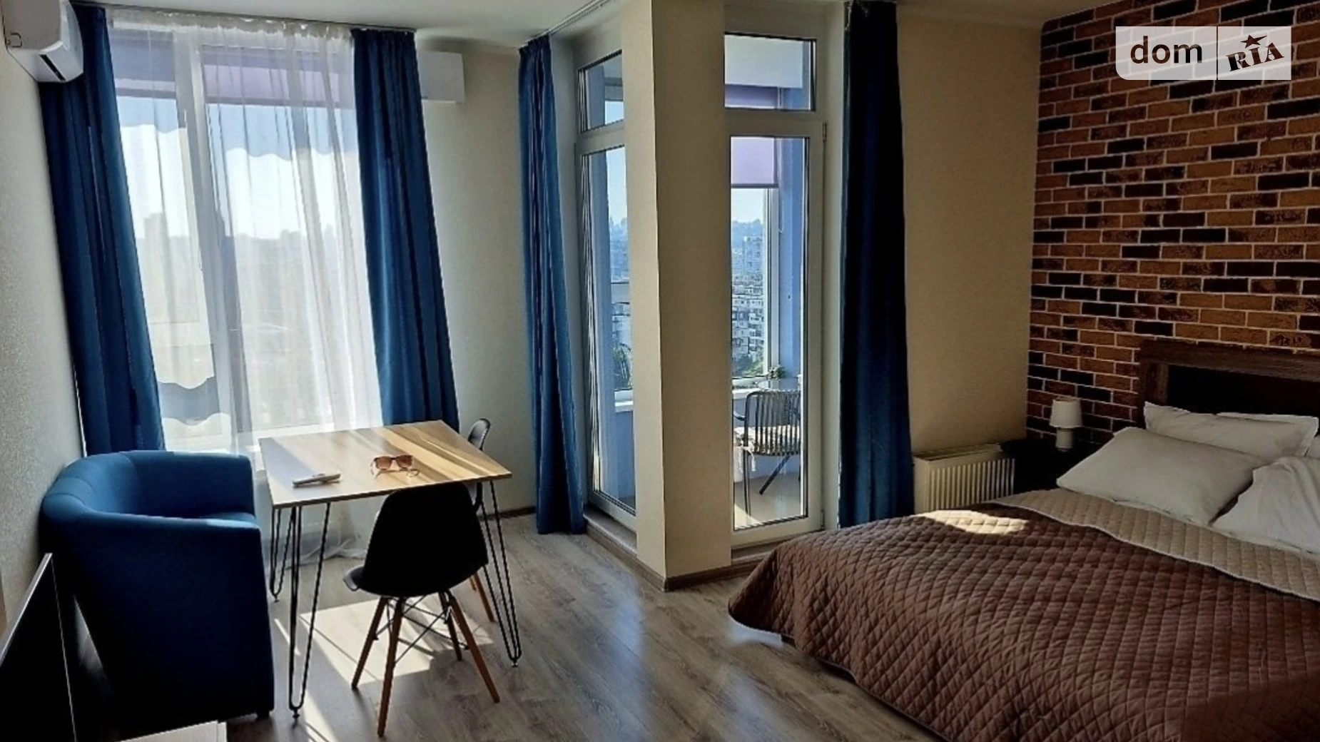 Здається в оренду 1-кімнатна квартира 30.4 кв. м у Києві, просп. Соборності, 17 корпус 2 - фото 4