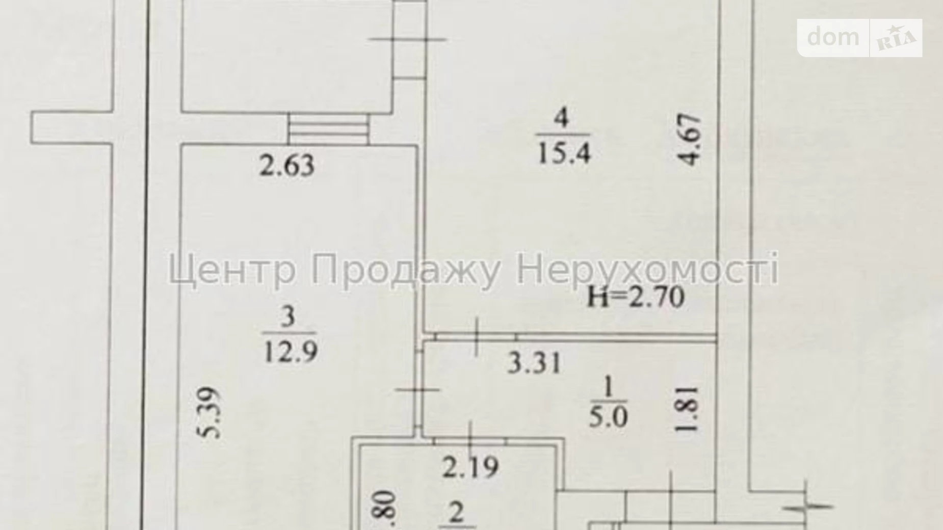 Продается 1-комнатная квартира 40 кв. м в Харькове, ул. Борткевича, 9 - фото 2