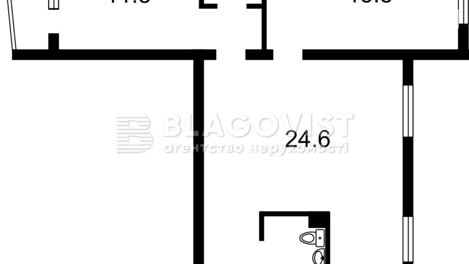 Продається 3-кімнатна квартира 61.7 кв. м у Києві, вул. Празька, 3 - фото 3