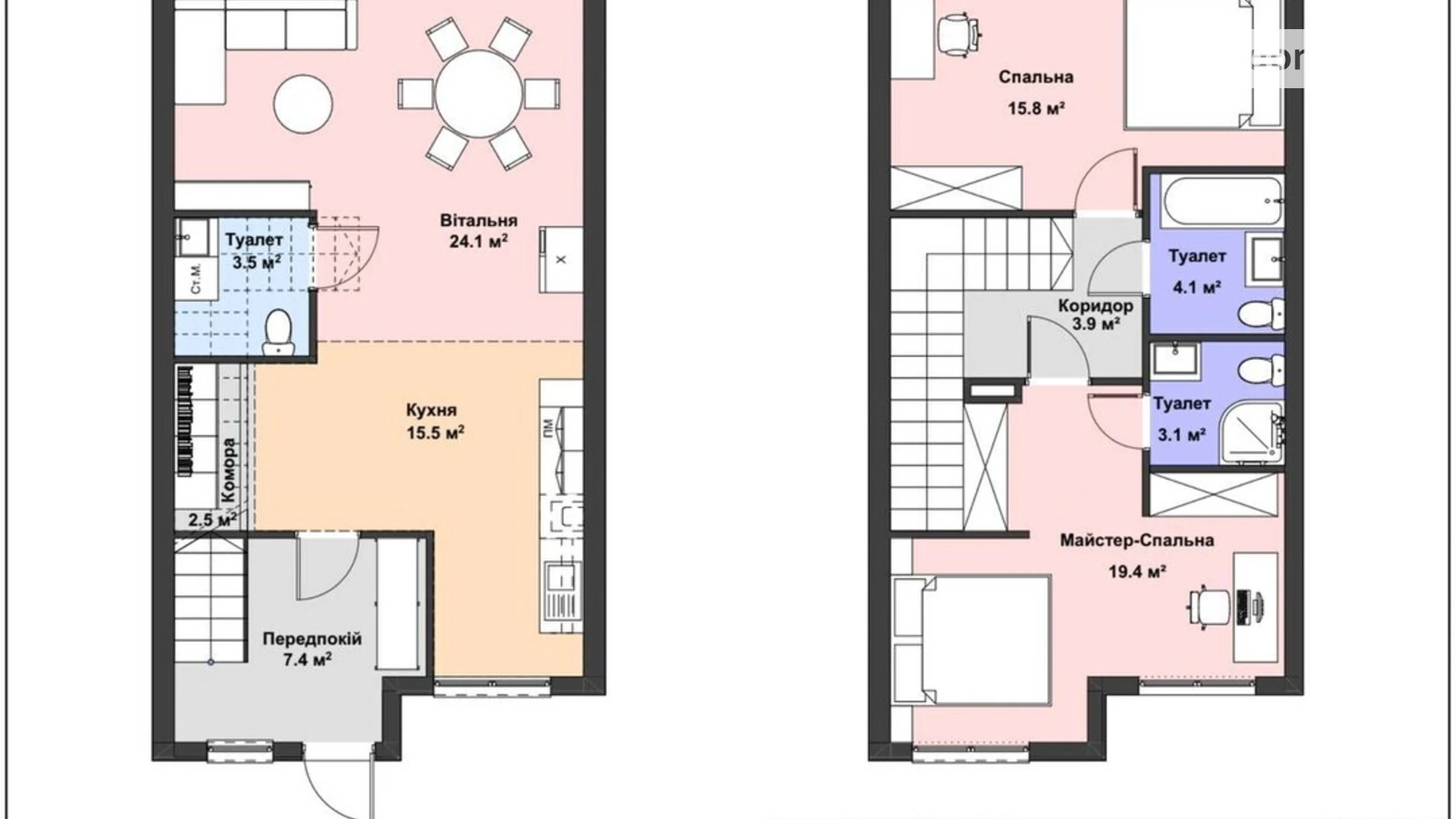 мас. 21 Таїрово Таунхаус Cuvee Village, цена: 99974 $ - фото 2