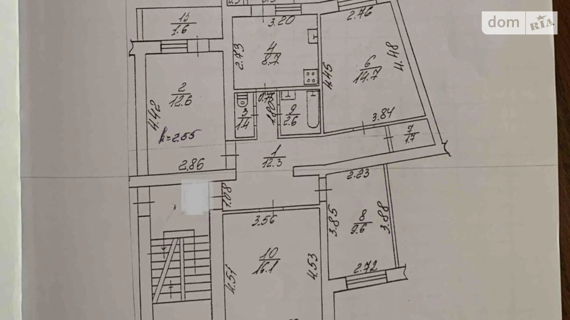 Продается 4-комнатная квартира 83.3 кв. м в Львове, цена: 91700 $ - фото 4