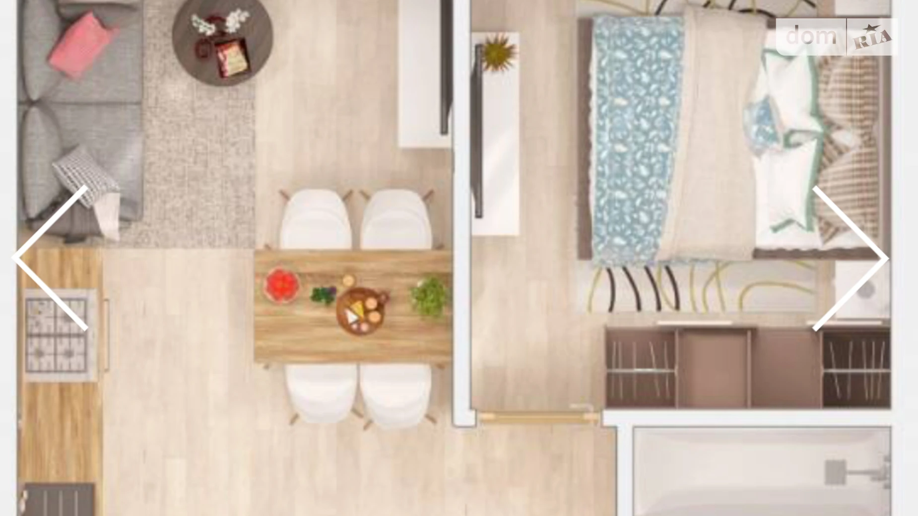 Продається 1-кімнатна квартира 37 кв. м у Одесі, вул. Спортивна, 3/2 - фото 2