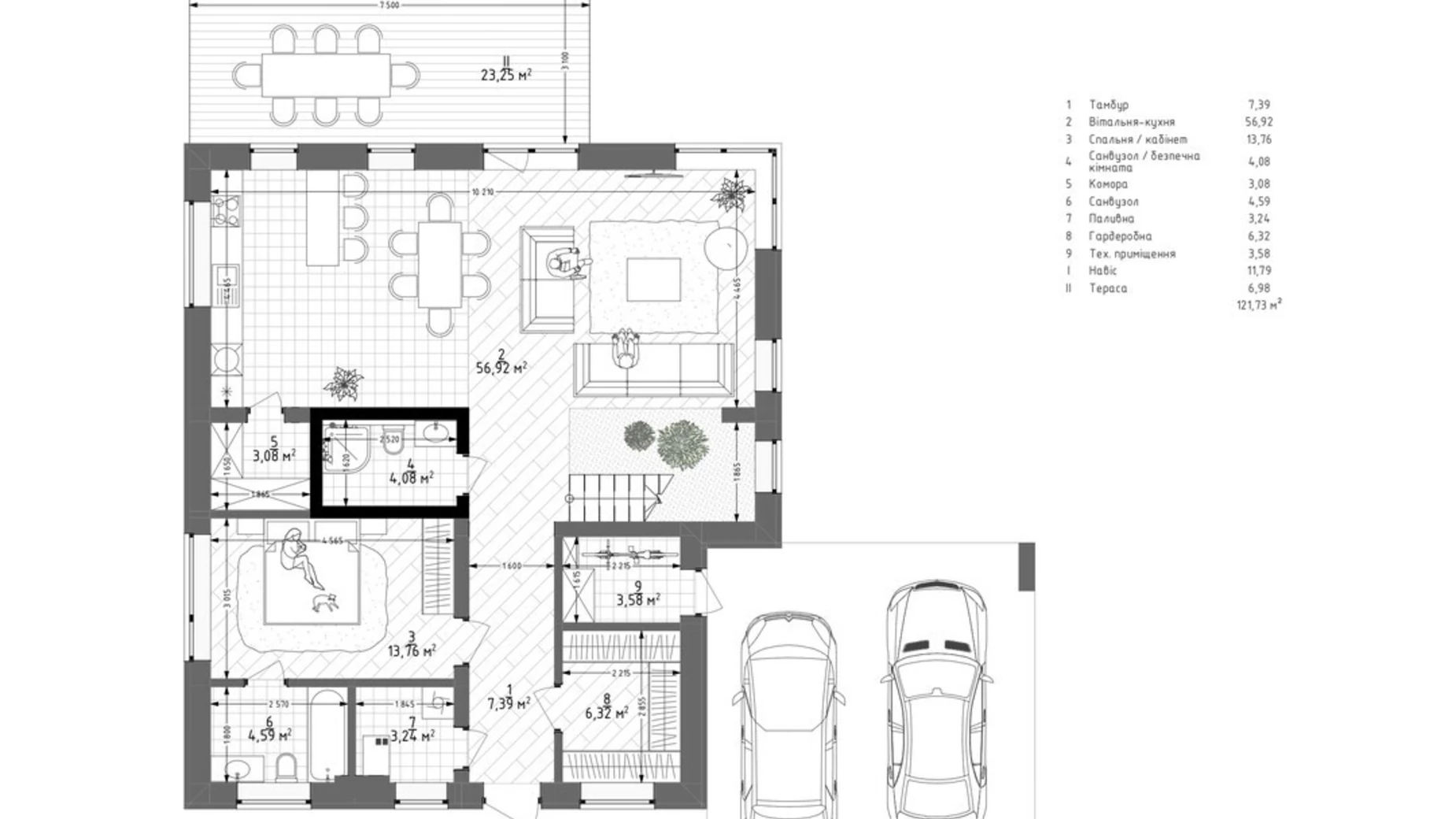 Продается дом на 3 этажа 220 кв. м с баней/сауной, цена: 363000 $ - фото 2