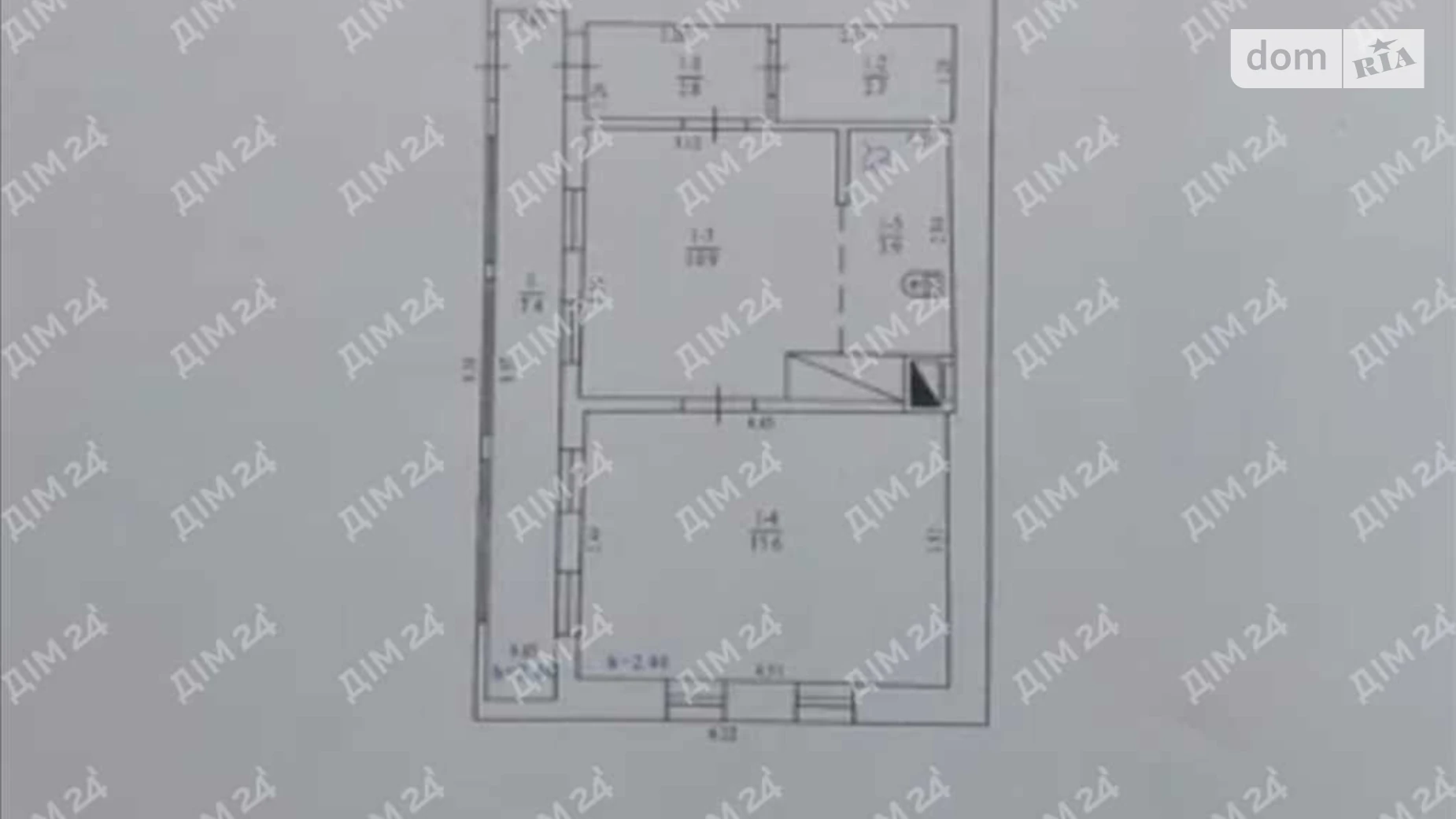 Продається одноповерховий будинок 43 кв. м з садом, цена: 8000 $ - фото 2