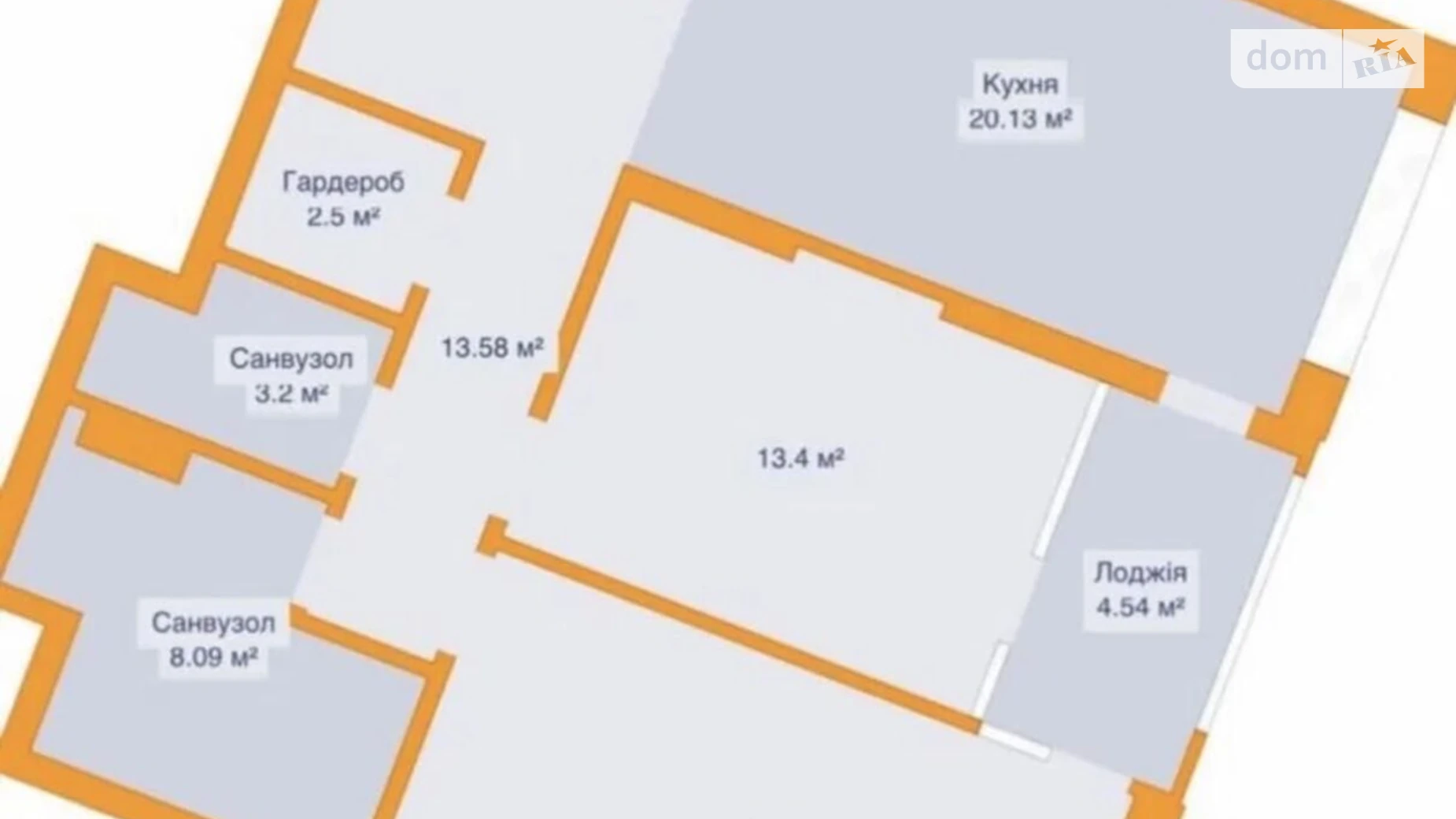 Продается 2-комнатная квартира 84 кв. м в Киеве, ул. Причальная, 12 - фото 2