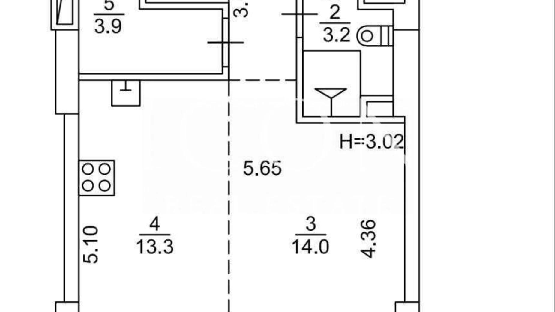 Продається 1-кімнатна квартира 44 кв. м у Києві, вул. Академіка Заболотного, 1 - фото 4