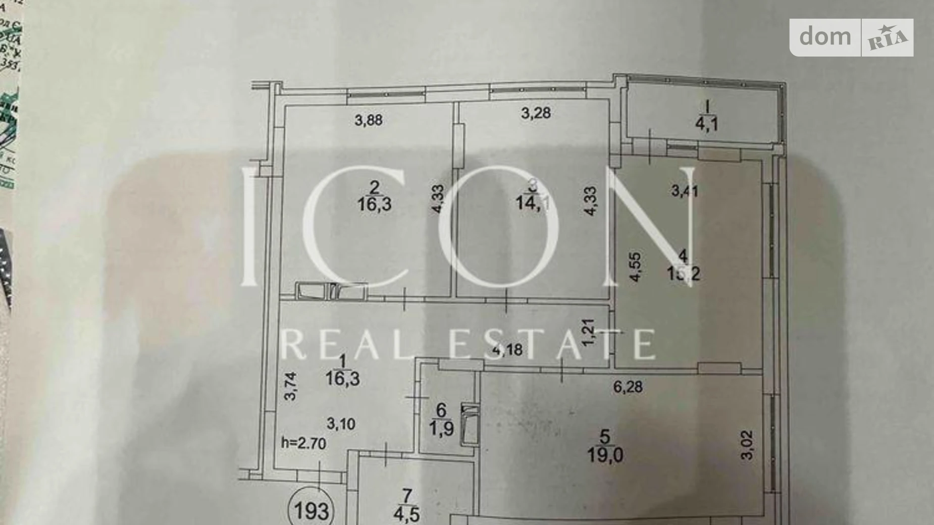 Продается 3-комнатная квартира 92 кв. м в Киеве, ул. Вышгородская, 45 - фото 4