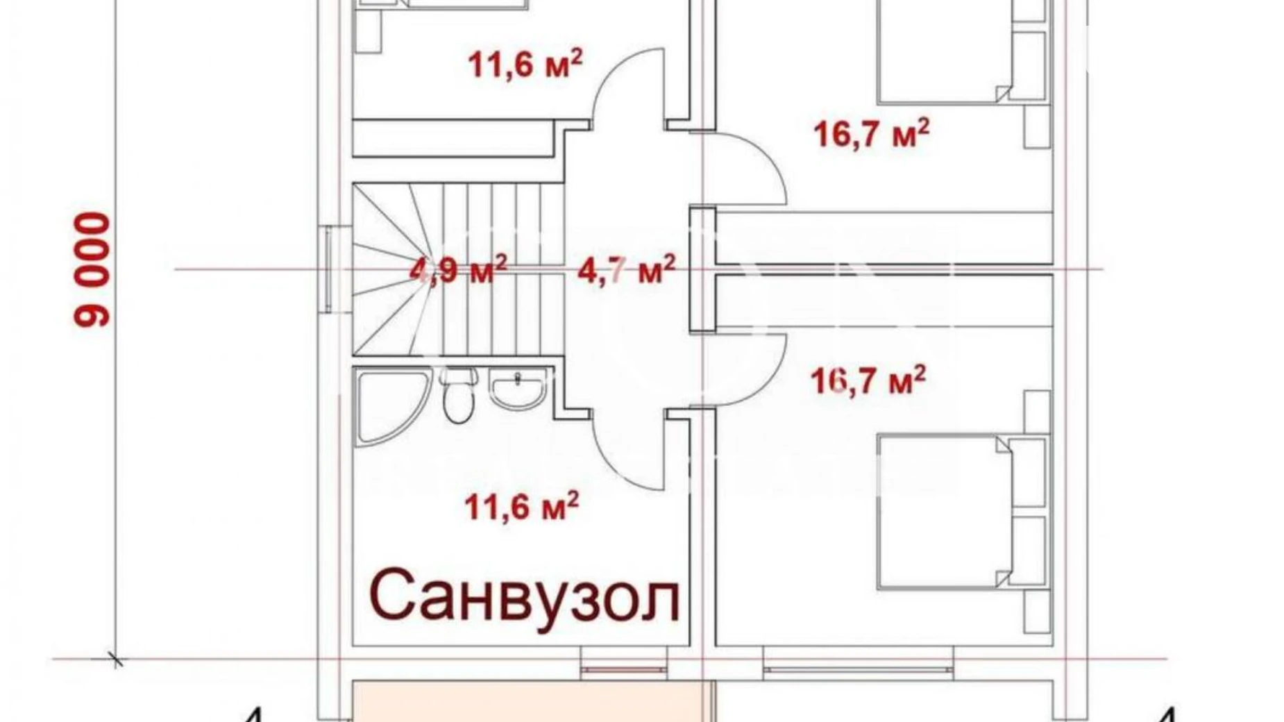Продается одноэтажный дом 135 кв. м с верандой, цена: 108000 $ - фото 5