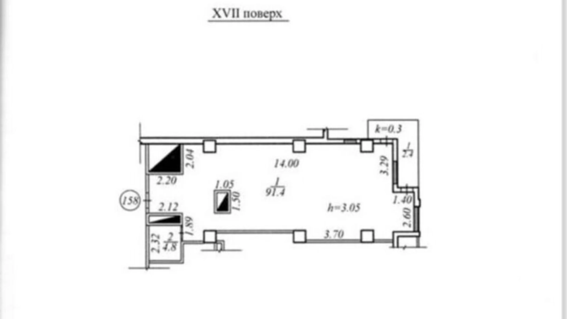 Продается 4-комнатная квартира 96.2 кв. м в Днепре, ул. Старокозацкая, 75 - фото 3