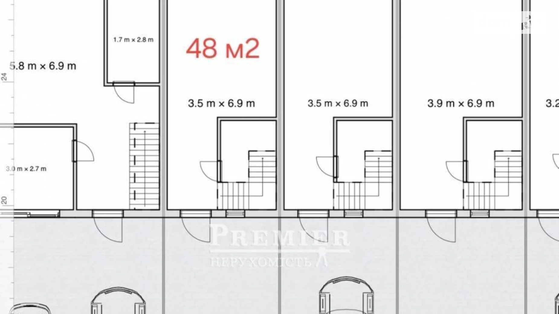 Продается одноэтажный дом 48 кв. м с бассейном, цена: 26500 $ - фото 3