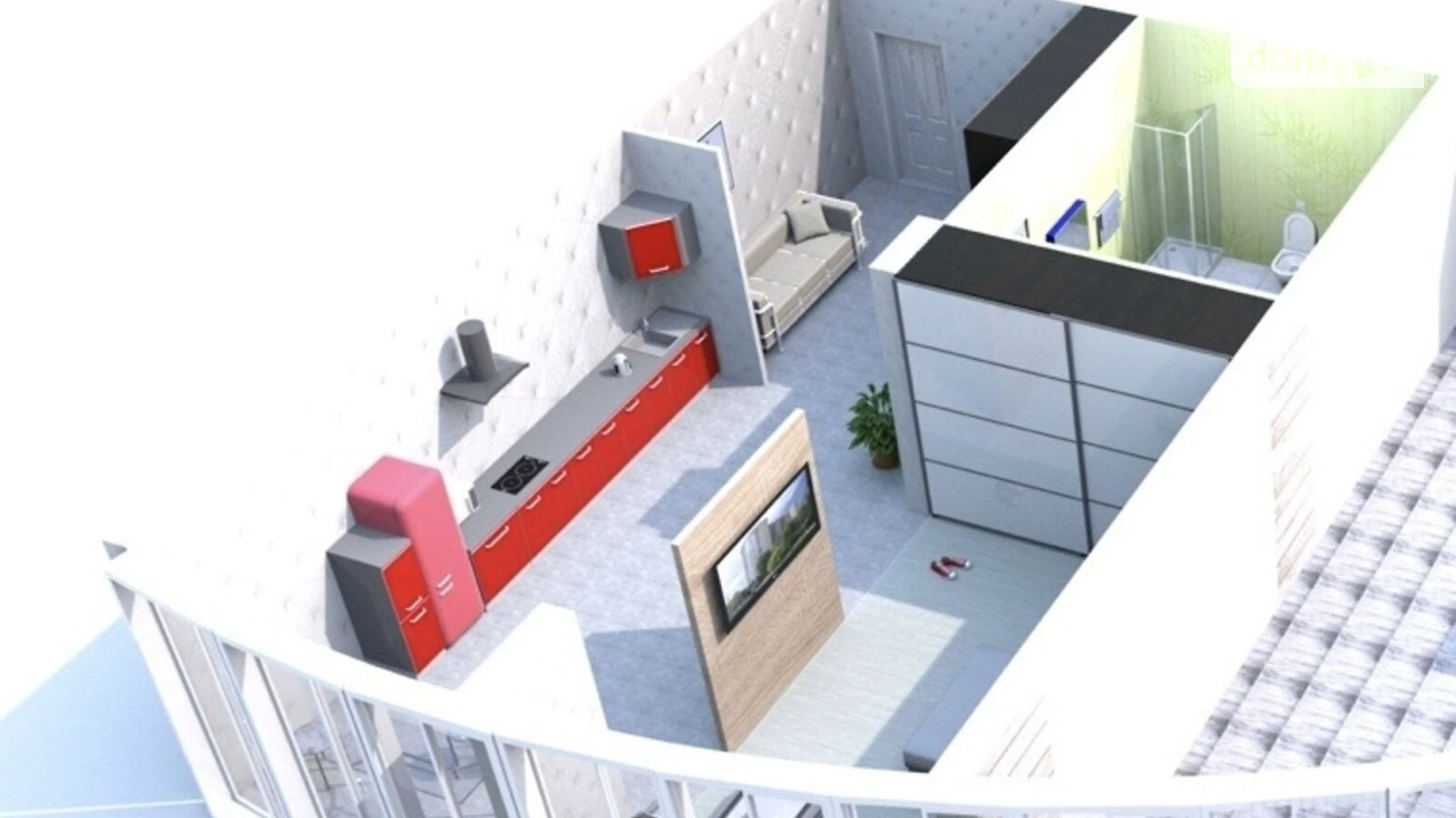 Продається 2-кімнатна квартира 78 кв. м у, цена: 93600 $ - фото 2