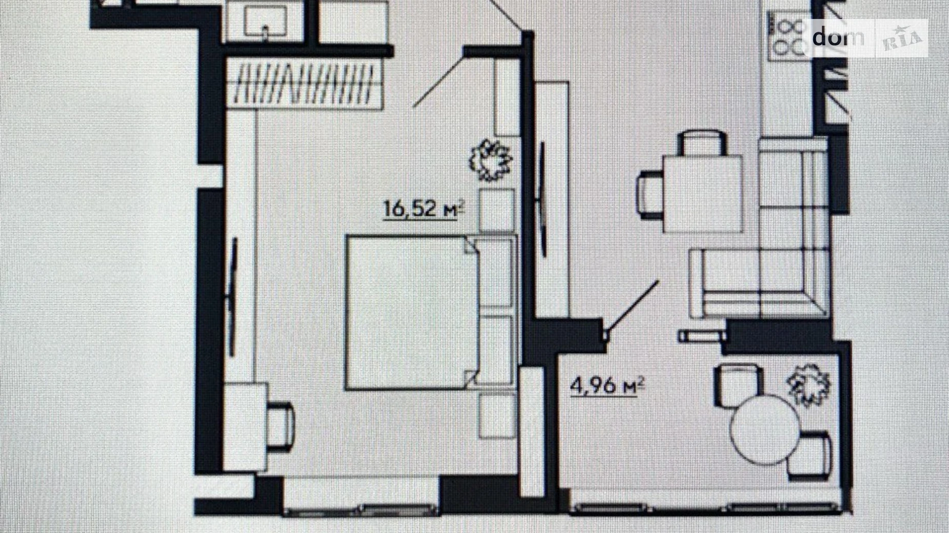 Продается 1-комнатная квартира 50 кв. м в Ровно, ул. Галицкого Данилы, 25 - фото 3