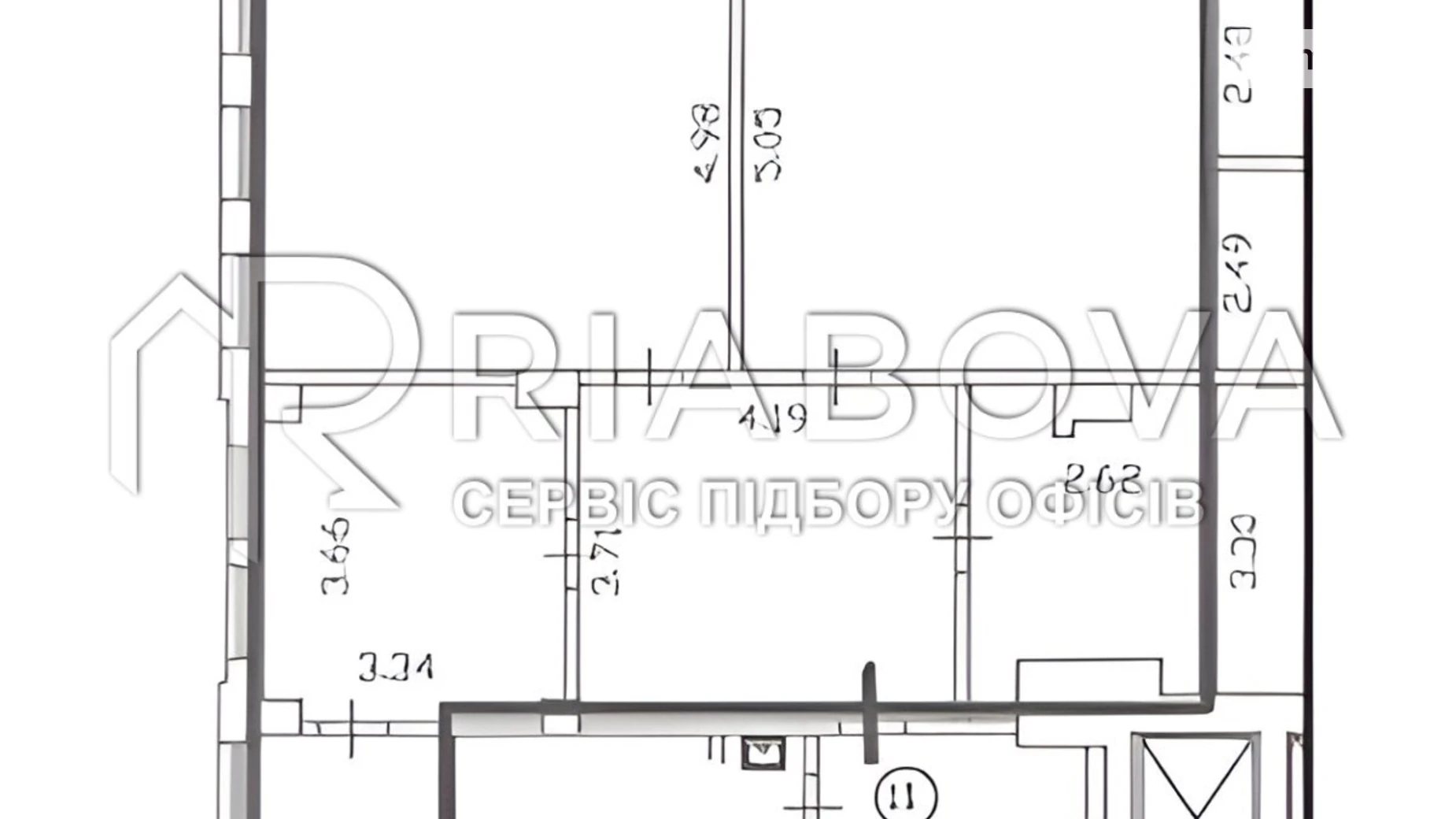 Сдается в аренду офис 90.6 кв. м в бизнес-центре, цена: 74201 грн - фото 2