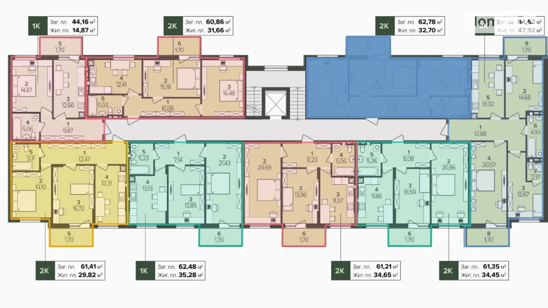 Продается 2-комнатная квартира 62.79 кв. м в Сокольниках, ул. Скниловская - фото 4