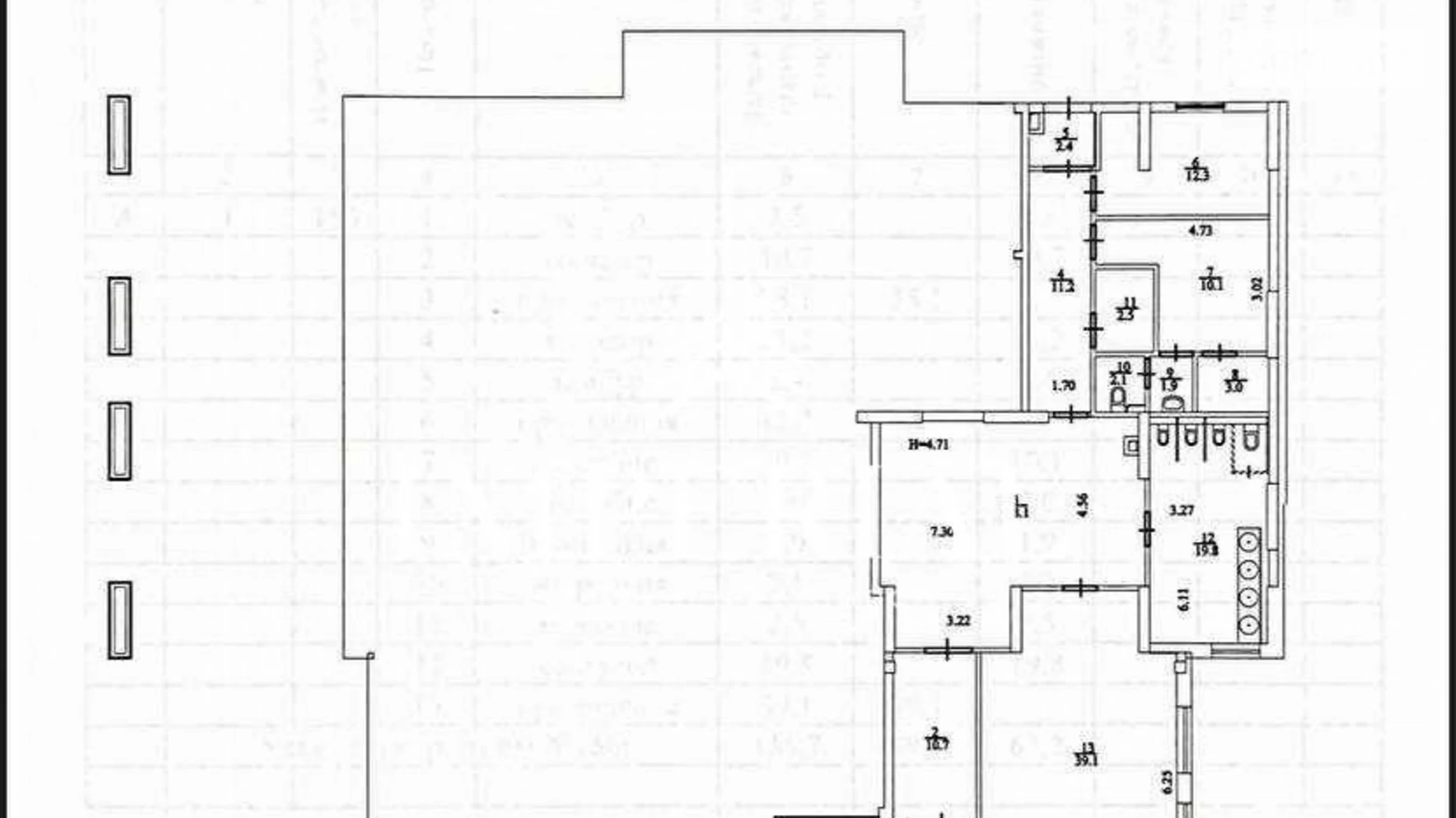 Продается помещения свободного назначения 157 кв. м в 25-этажном здании, цена: 550000 $ - фото 3