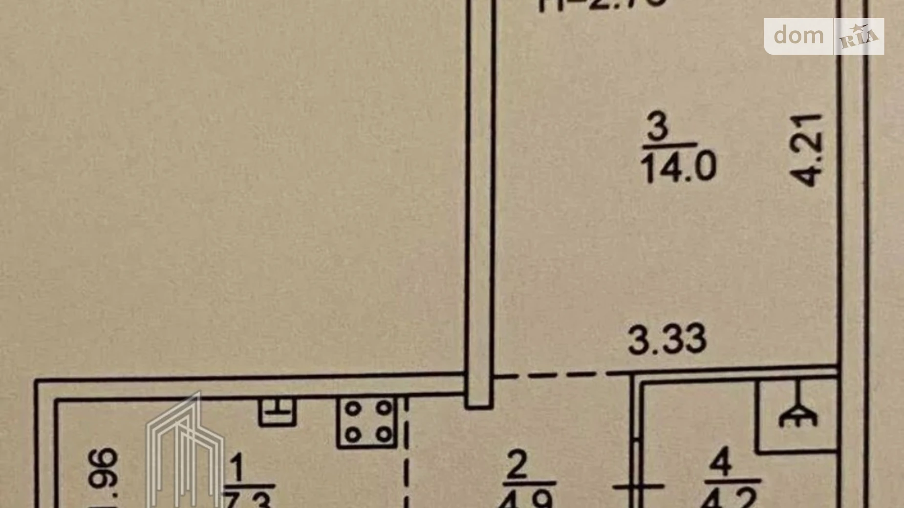 Продается 1-комнатная квартира 31 кв. м в Киеве, цена: 78900 $ - фото 4