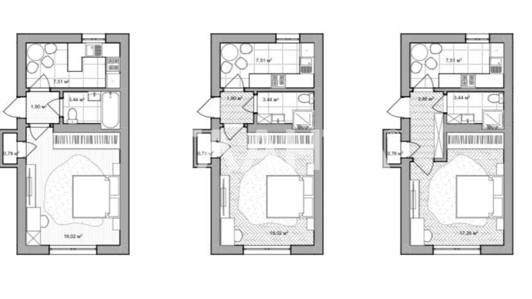 Продается 1-комнатная квартира 32 кв. м в Львове, цена: 35000 $ - фото 2