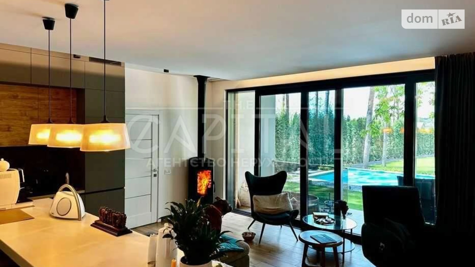 Сдается в аренду дом на 2 этажа 215 кв. м с камином, цена: 6000 $ - фото 2