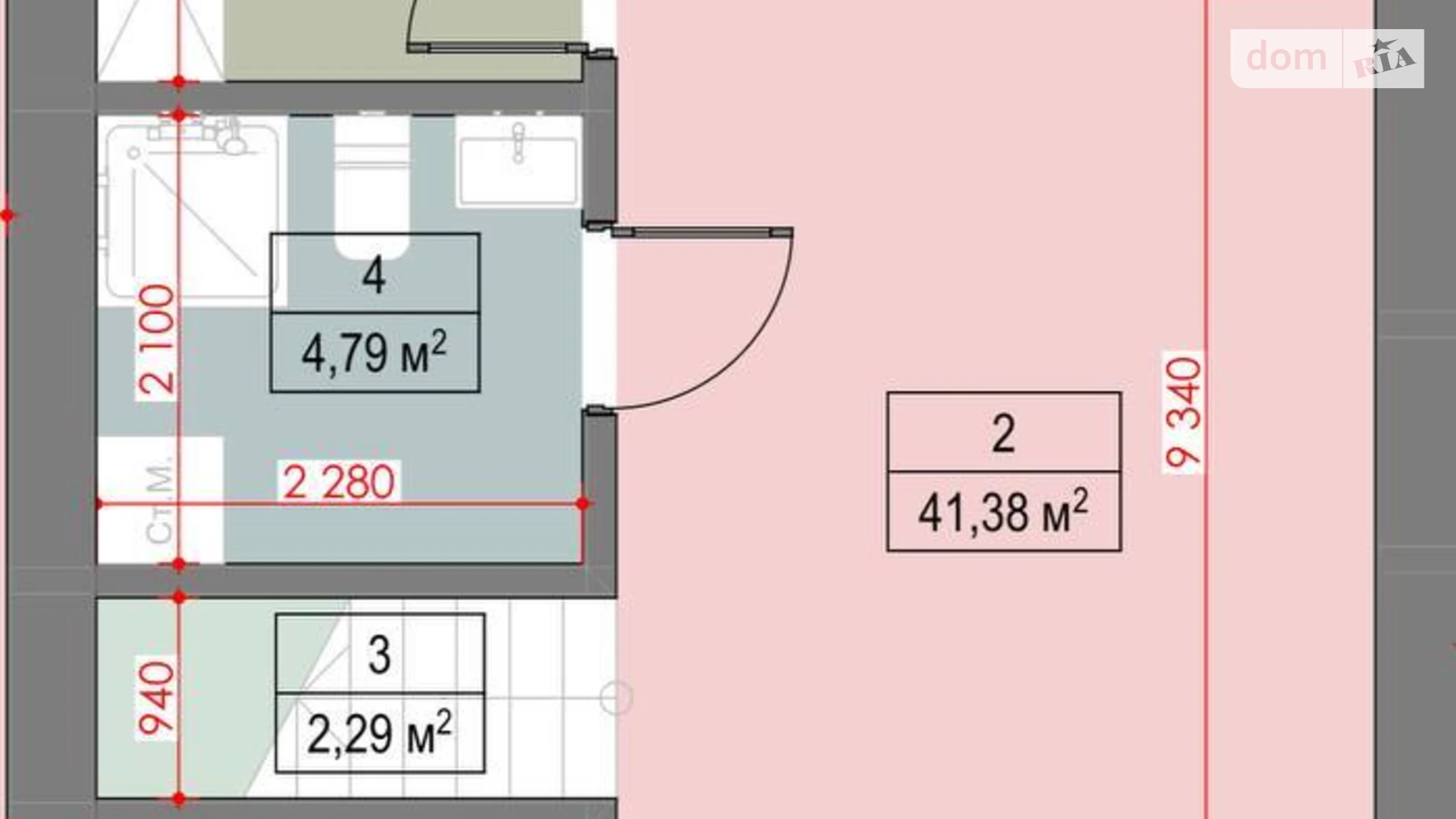 ул. Сергея Голубева, 18 Южный Ровно ЖК Amster, цена: 87000 $ - фото 4