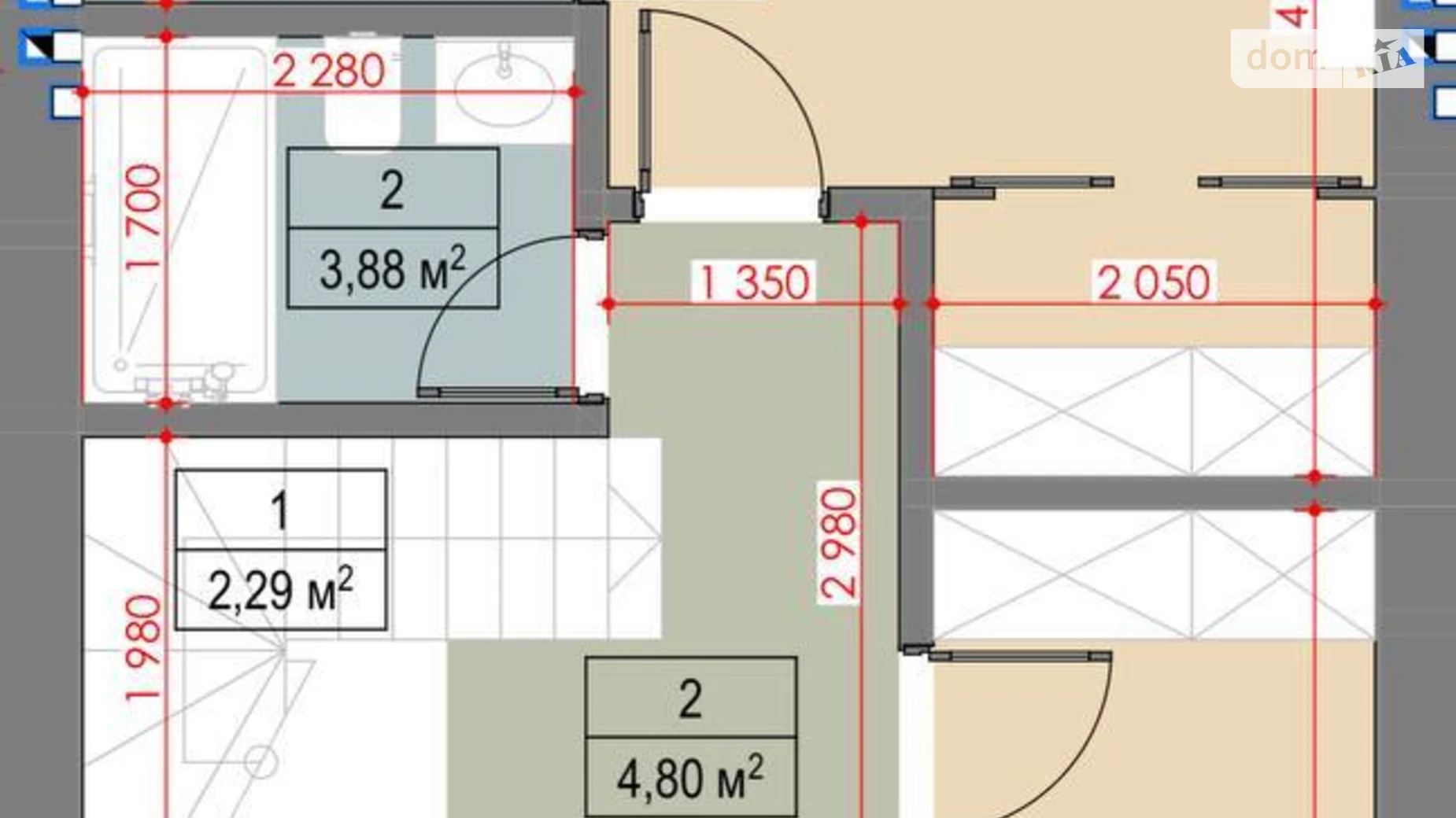 ул. Сергея Голубева, 18 Южный Ровно ЖК Amster, цена: 87000 $ - фото 5