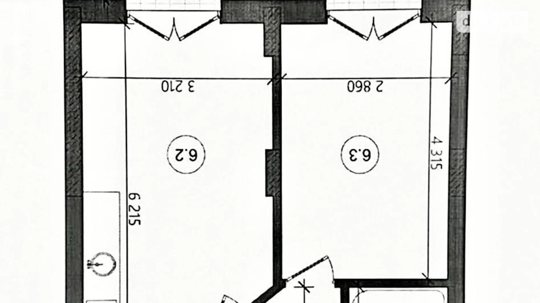 Продається 1-кімнатна квартира 44 кв. м у Львові, цена: 88000 $ - фото 2