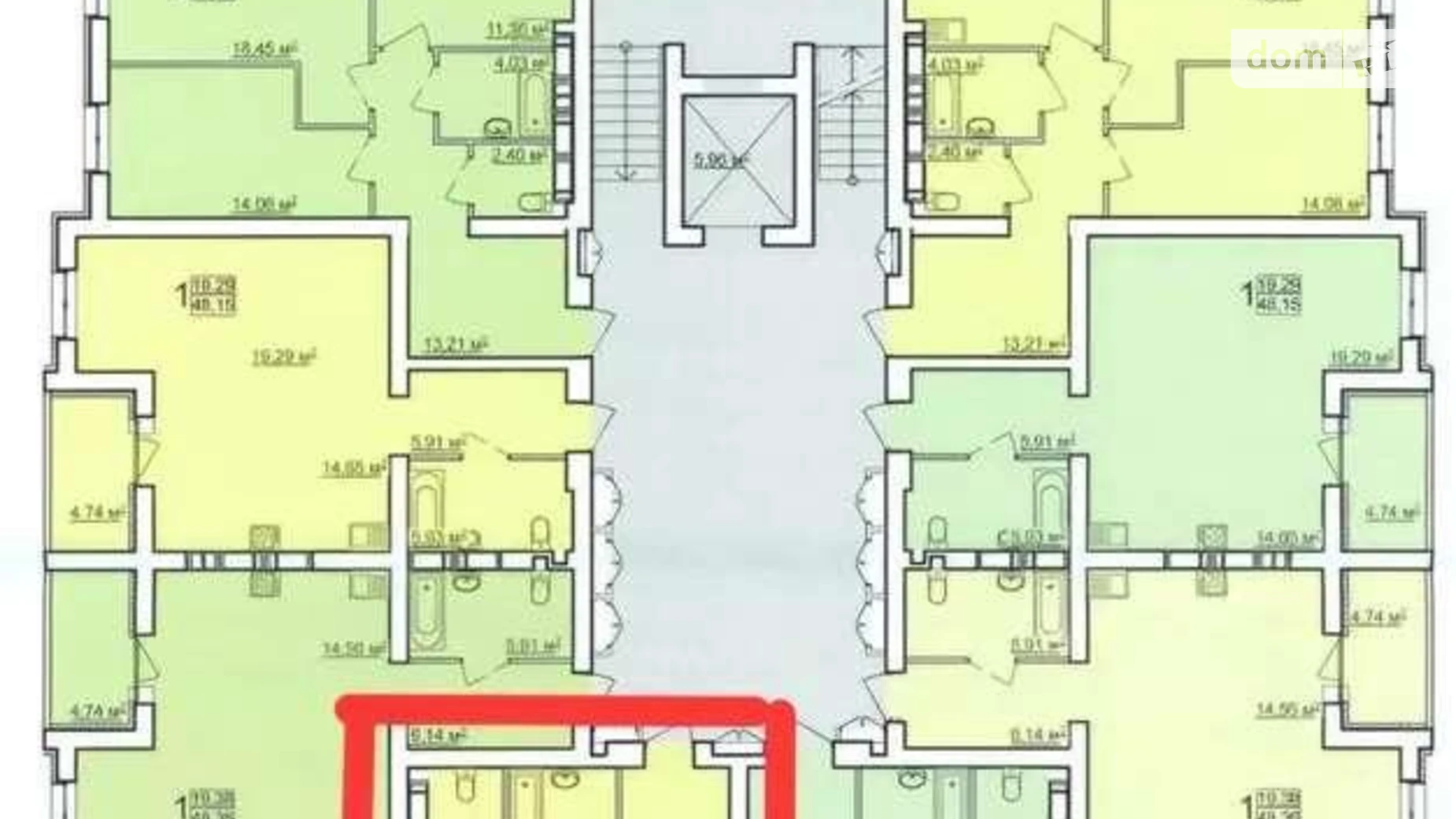 Продается 3-комнатная квартира 77.1 кв. м в Харькове, цена: 40000 $ - фото 3