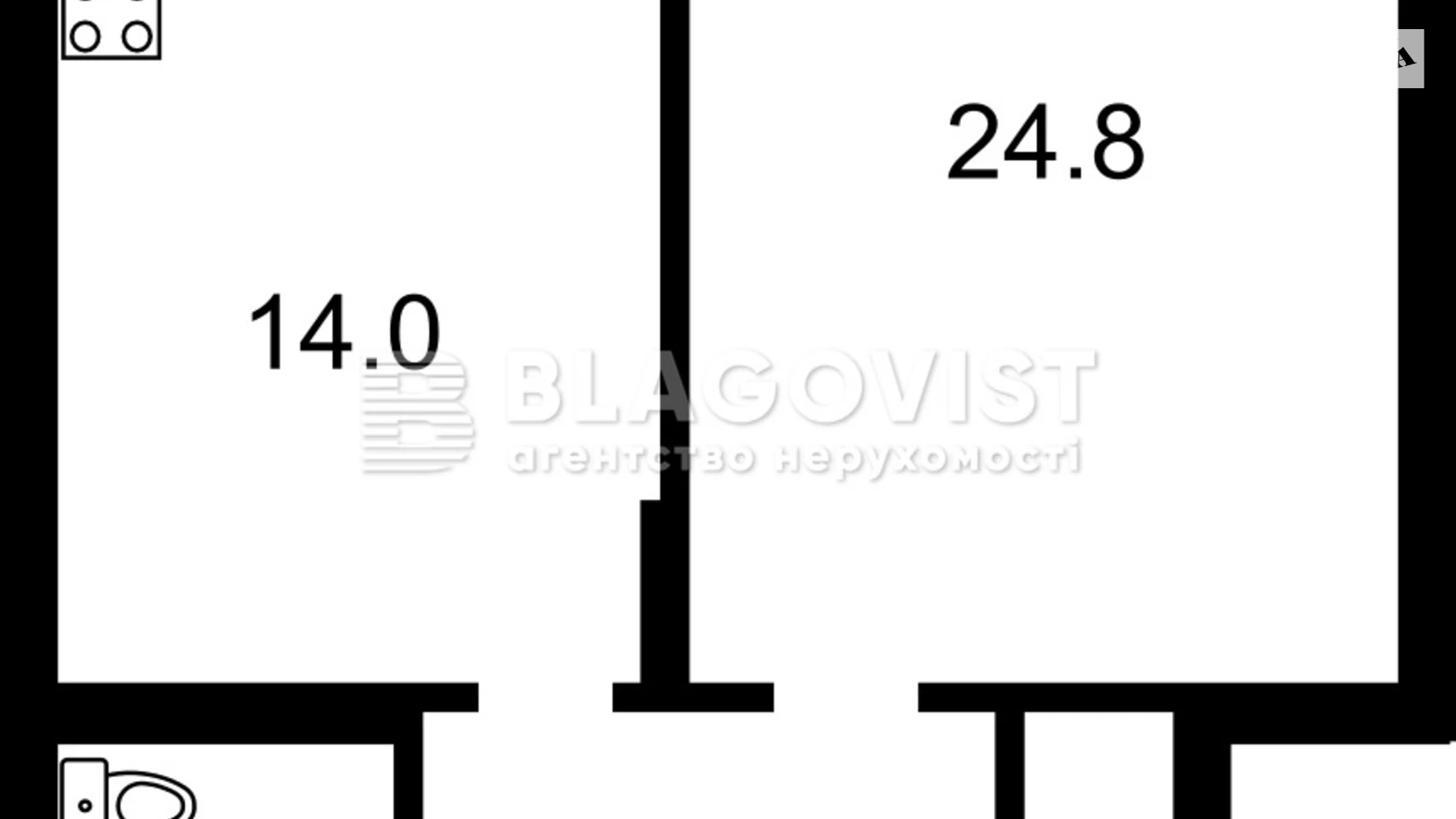 Продается 1-комнатная квартира 56 кв. м в Киеве, ул. Голосеевская, 13А - фото 4