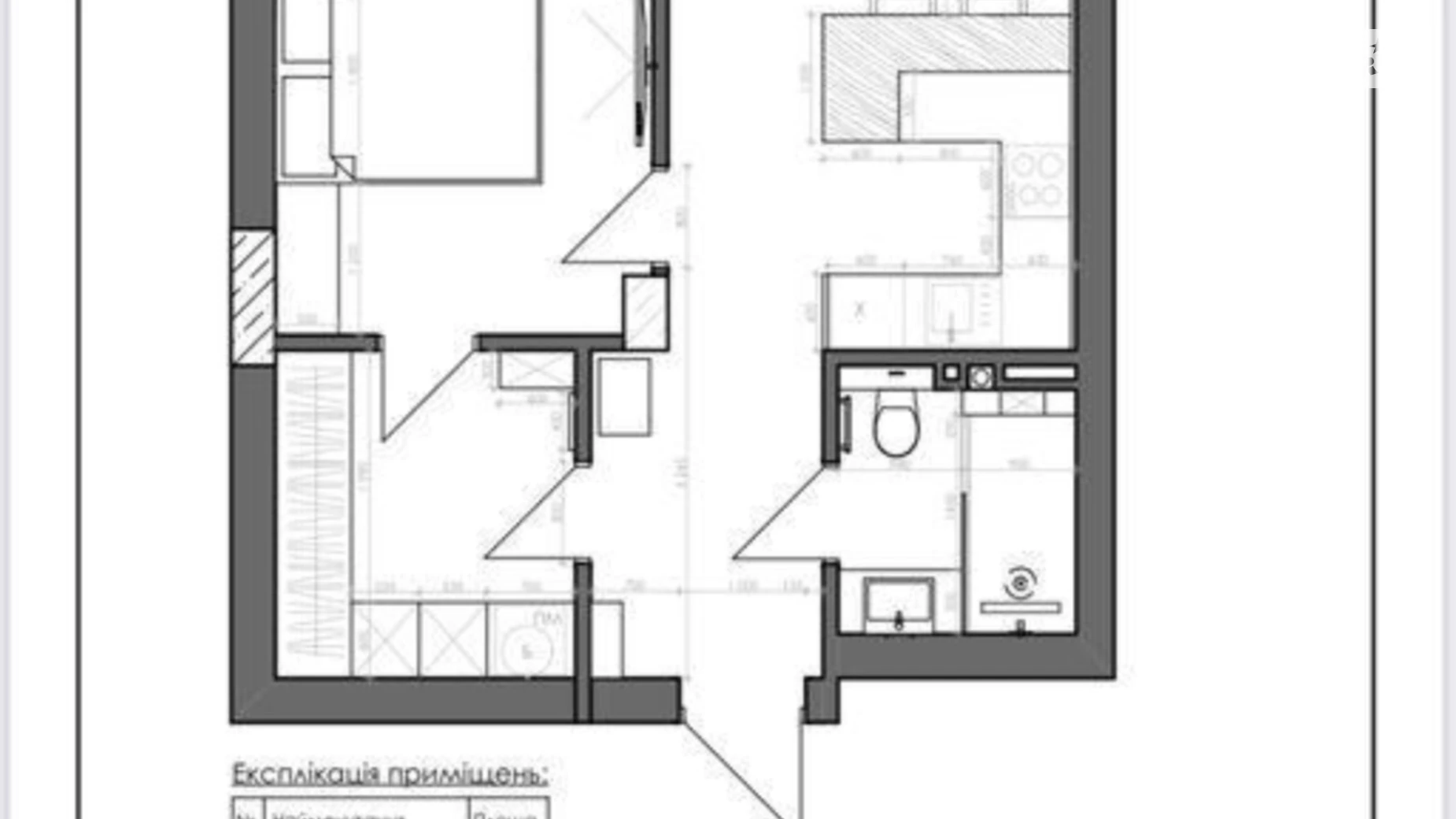 Продается 2-комнатная квартира 49.52 кв. м в Киеве, ул. Набережно-Рыбальская дорога, 9 - фото 2