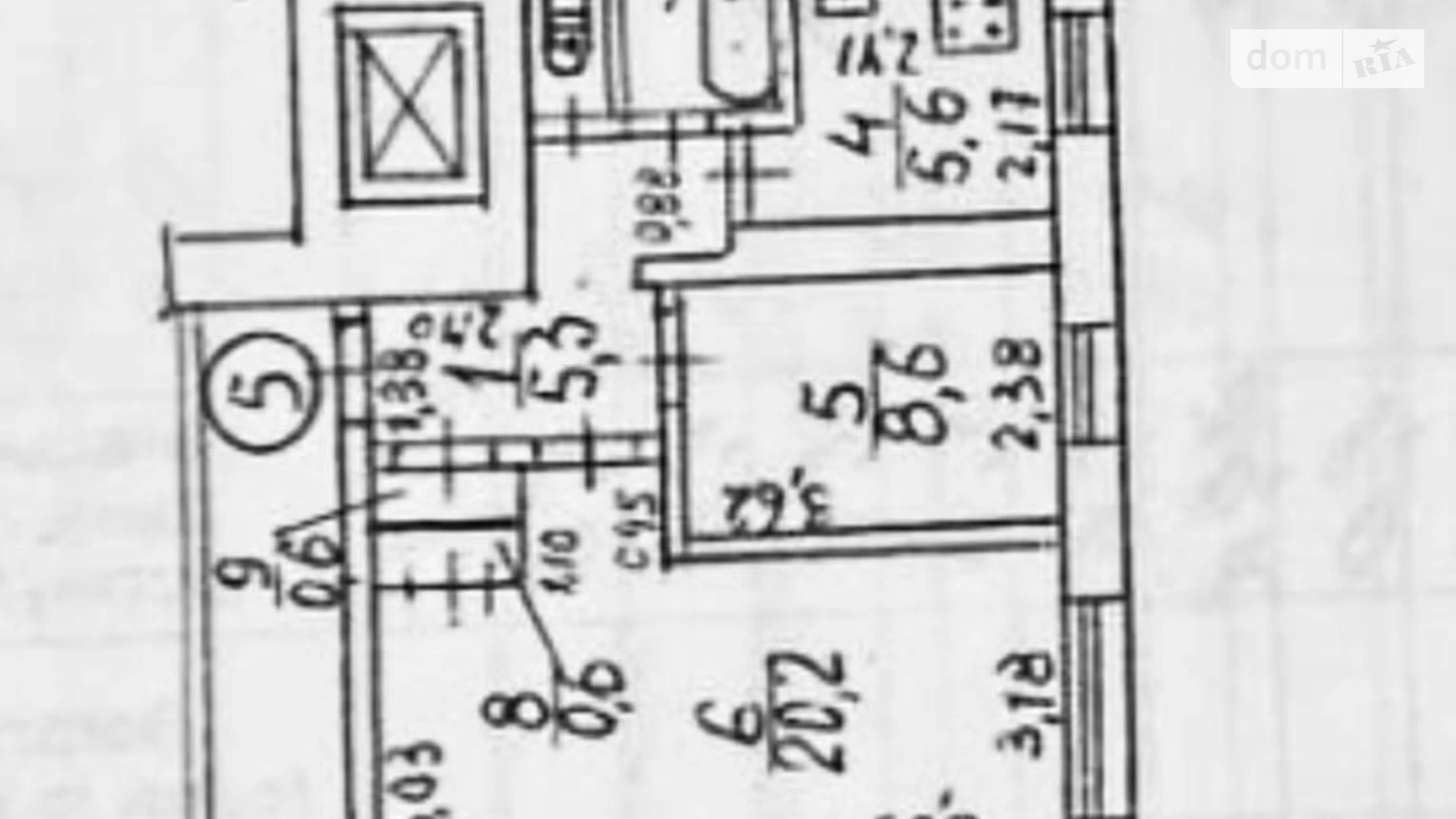 Продается 3-комнатная квартира 52 кв. м в Днепре, просп. Слобожанский - фото 2